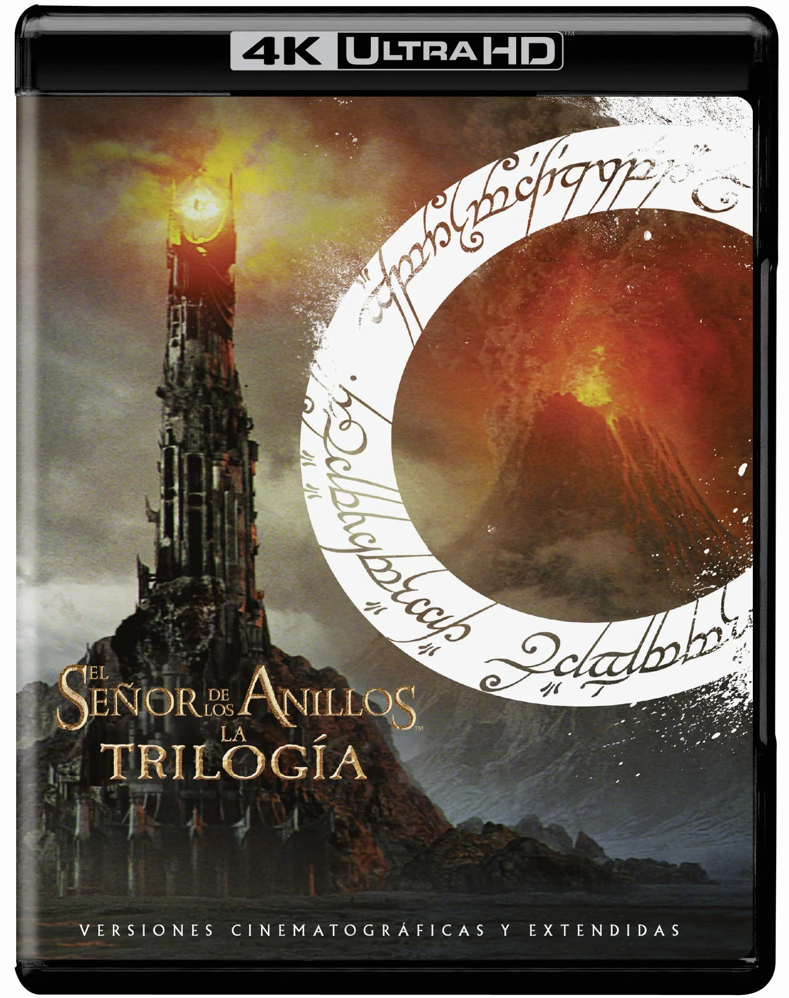 Trilogía El Señor de los Anillos versión extendida 4K Ultra-HD Blu-ray