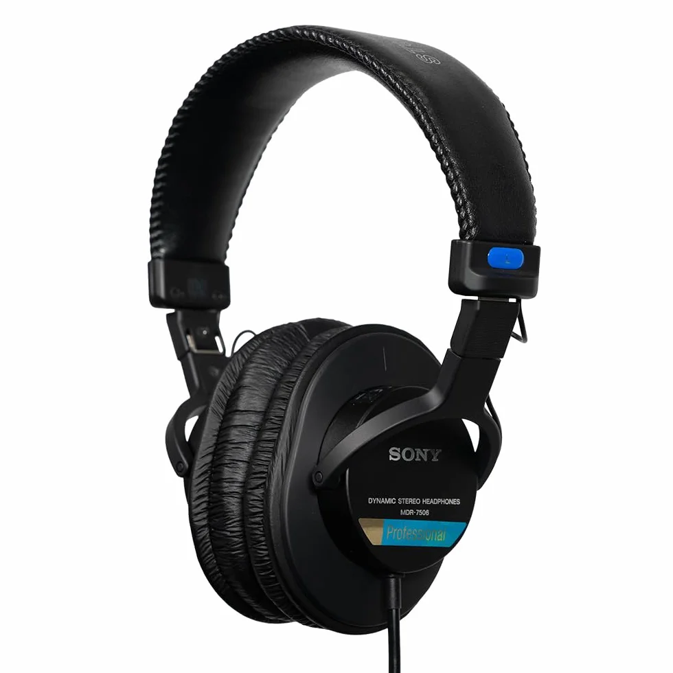 Sony MDR-7506 - Auriculares de diadema cerrados (reducción de ruido, 3.5 mm), negro