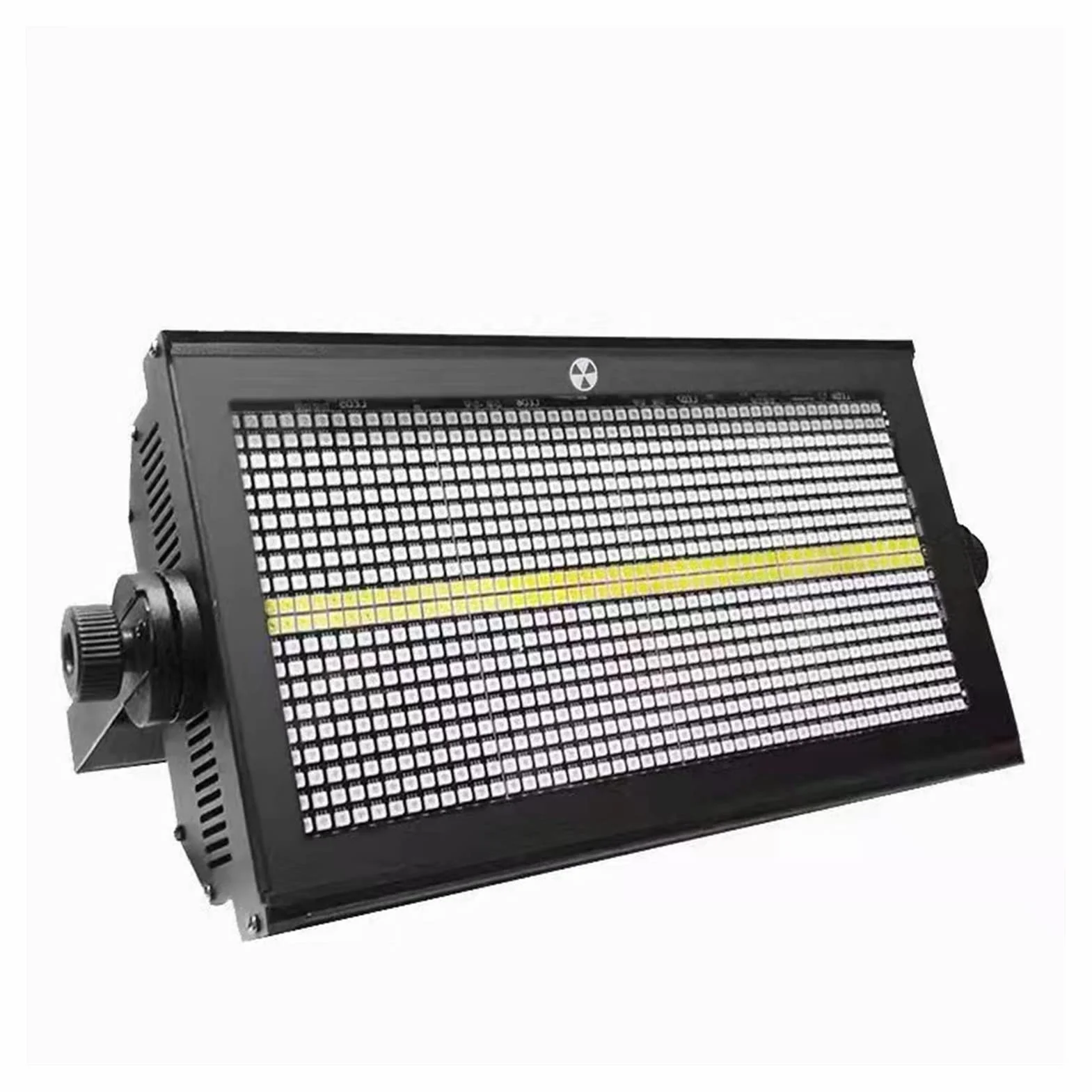 Luz de Escenario 8 + 8LED Estroboscópico RGB Luz estroboscópica Marquesina Agua Corriente Etapa Teñido Luz estroboscópica 280W Flash Audiencia Profesional Efecto de iluminación de Escenario DMX DJ