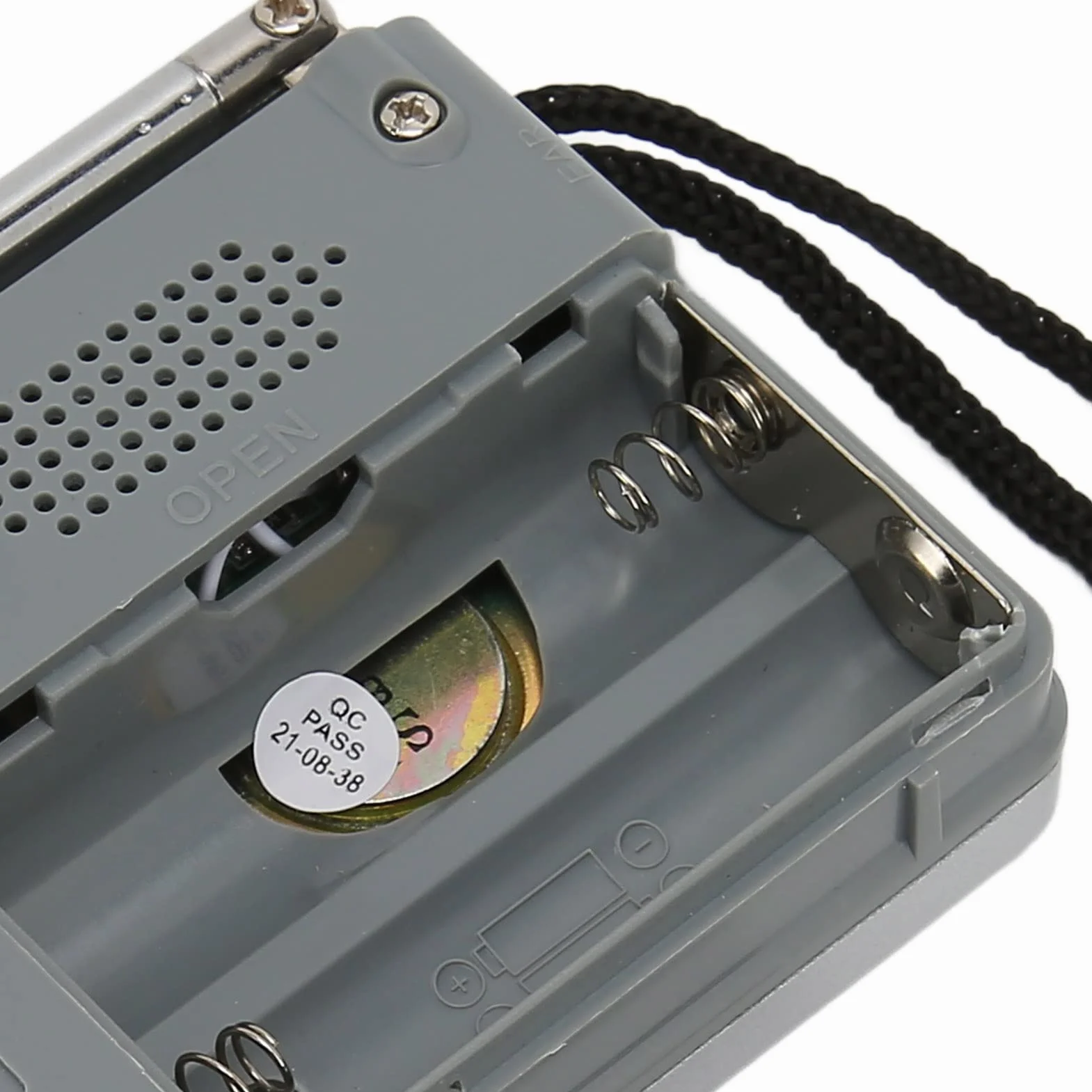 Radio Portátil, Radio de Transistor Am FM Portátil Operada por 2 Pilas AA Pequeña con Conector para Auriculares para Regalos de Ancianos para Viajes Al Aire Libre