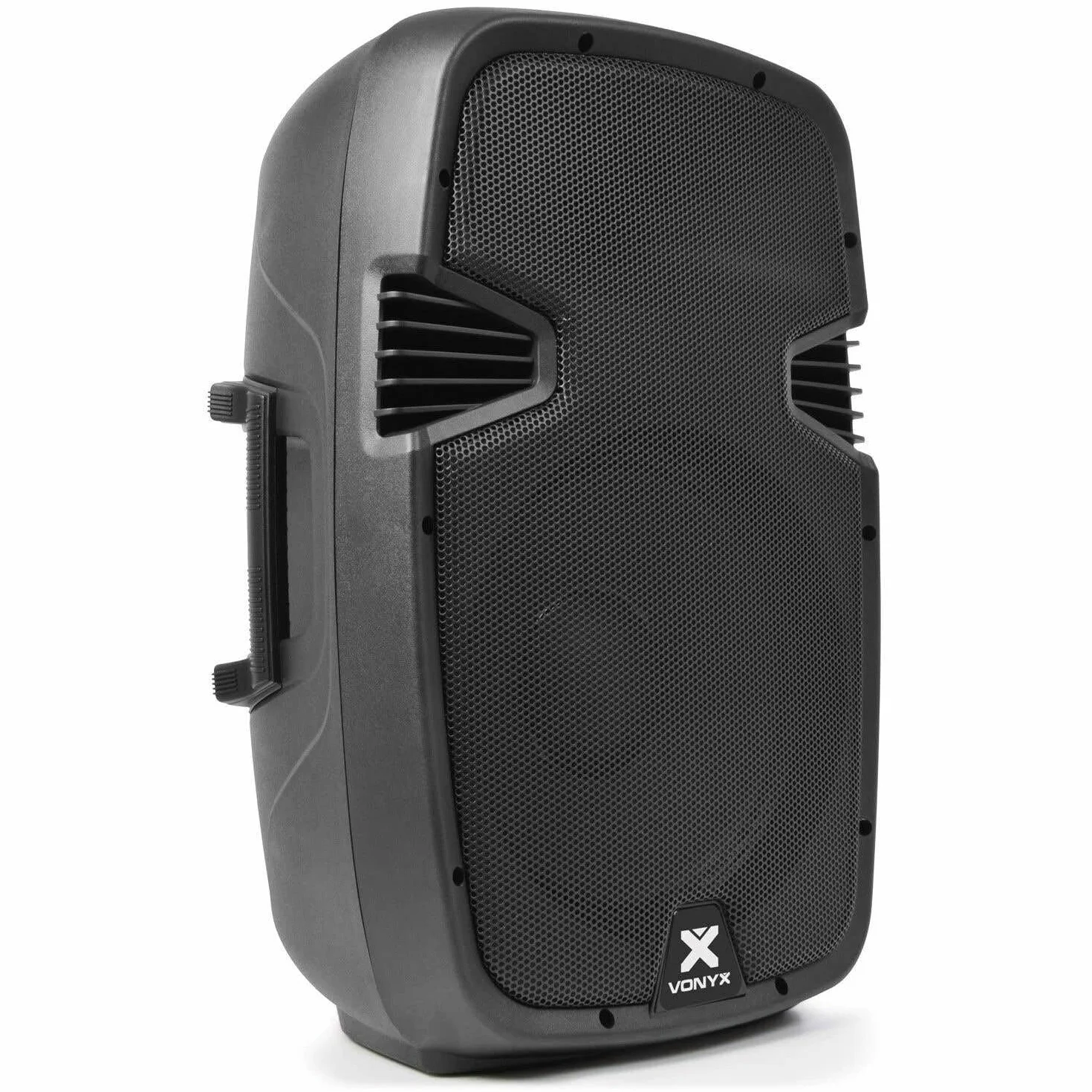 Vonyx SPJ-1200A Altavoz Activo de 600 W con woofer de 12 Pulgadas - Adecuado para música, Canto y discursos