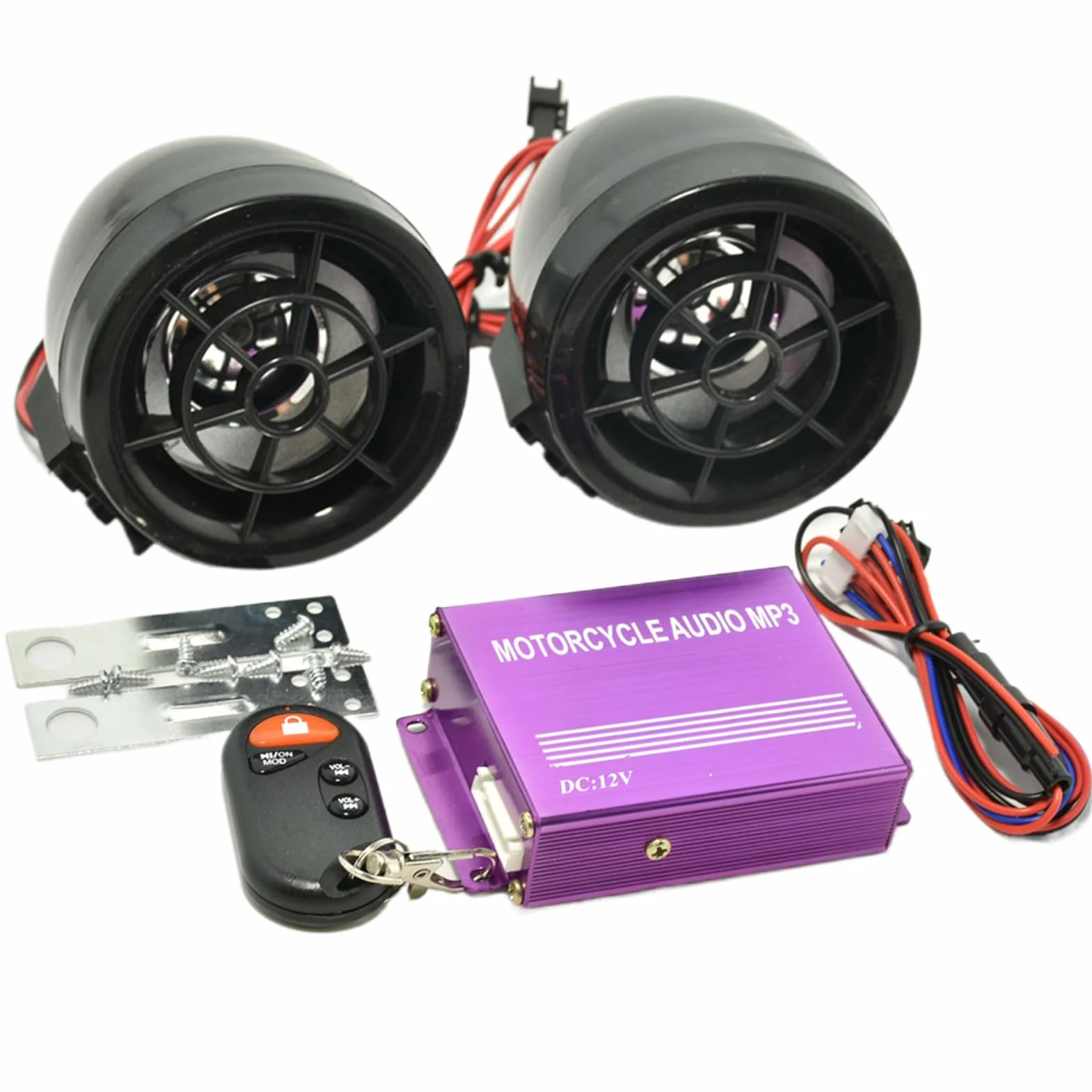 Altavoz para Moto con Amplificador | Accesorios de Audio para Motocicletas