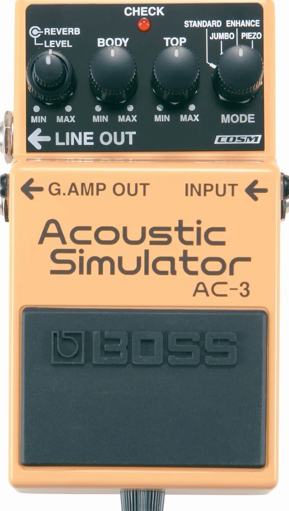 Boss AC-3 Pedal Compacto "Acoustic Simulator"