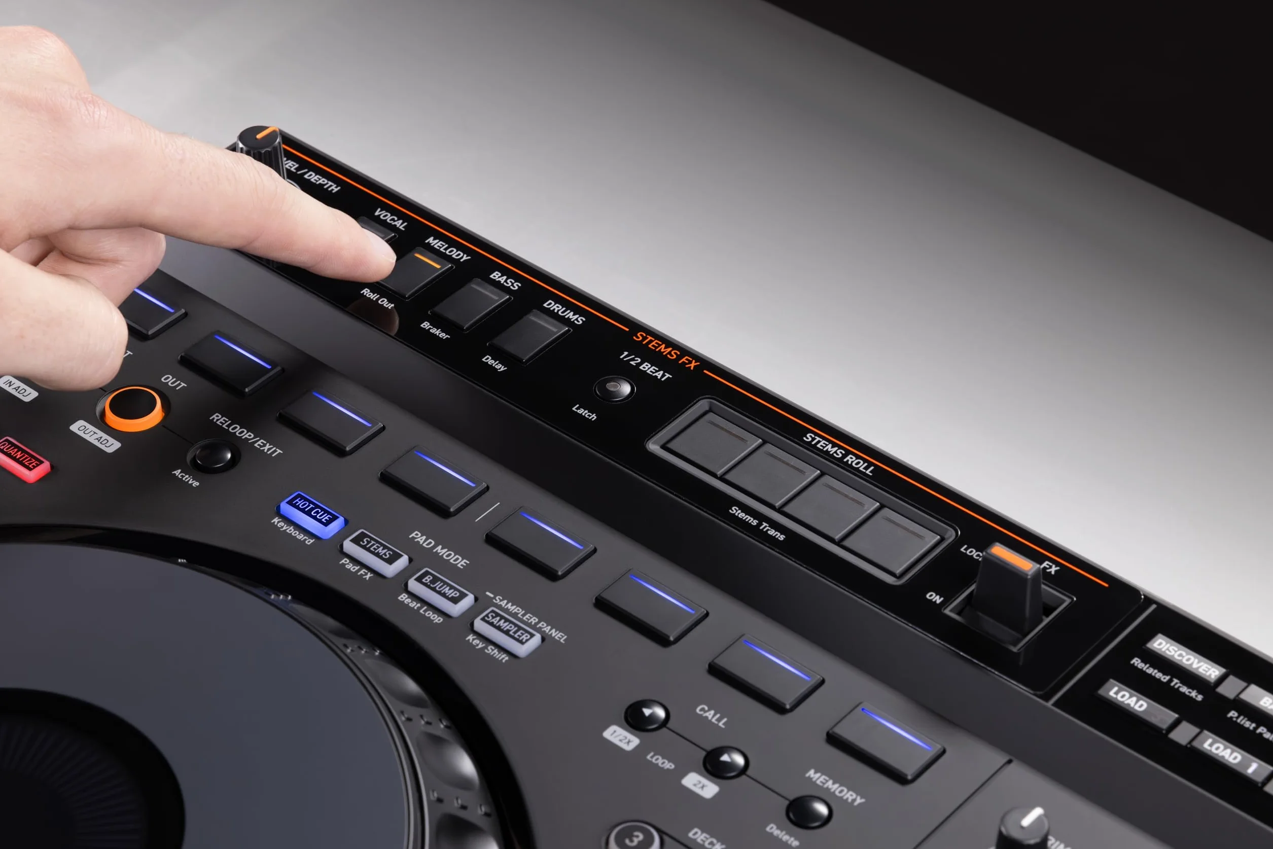 AlphaTheta DDJ-GRV6 Controladora DJ de 4 Canales Compatible con Rekordbox y Serato DJ Pro