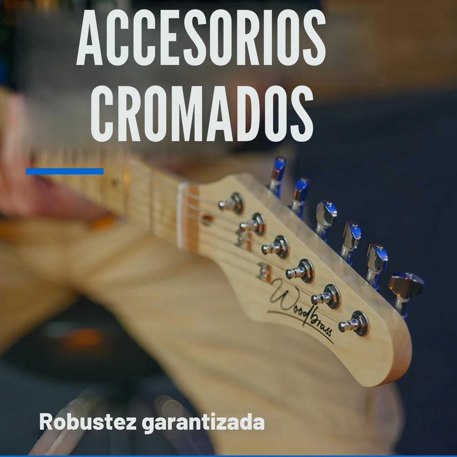 Woodbrass TL100 - Guitarra eléctrica para principiantes, con cuerpo en T de tilo, estilo country, hard, rock