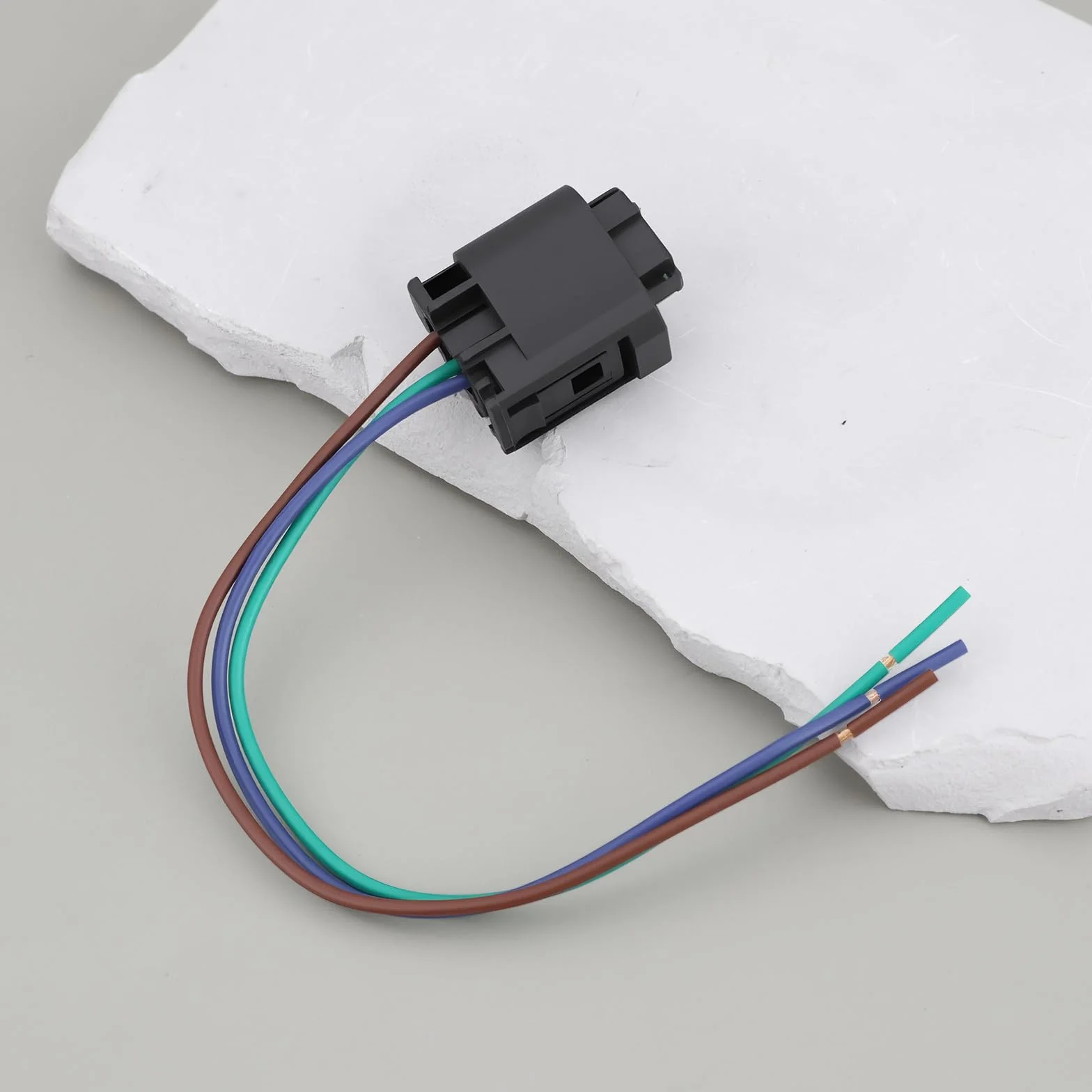2X Conectores de Cable para Sensor de Aparcamiento PDC 968402-1C Compatible con Peugeot Y Compatible con Citroën (2002-2018 3 Pines)