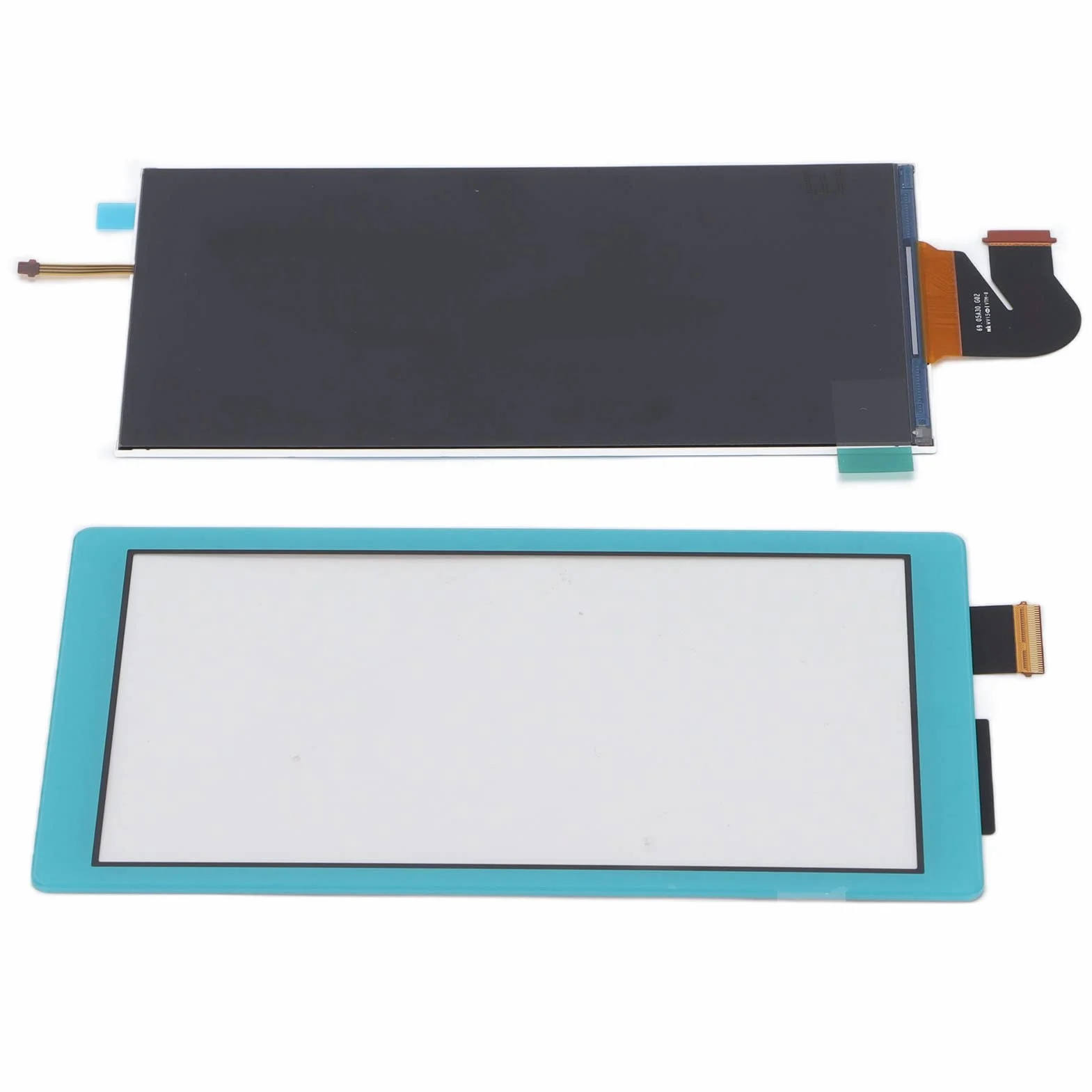 Reemplazo de Pantalla LCD Switch Lite, Piezas de Reparación de Panel Resistente (Azul)