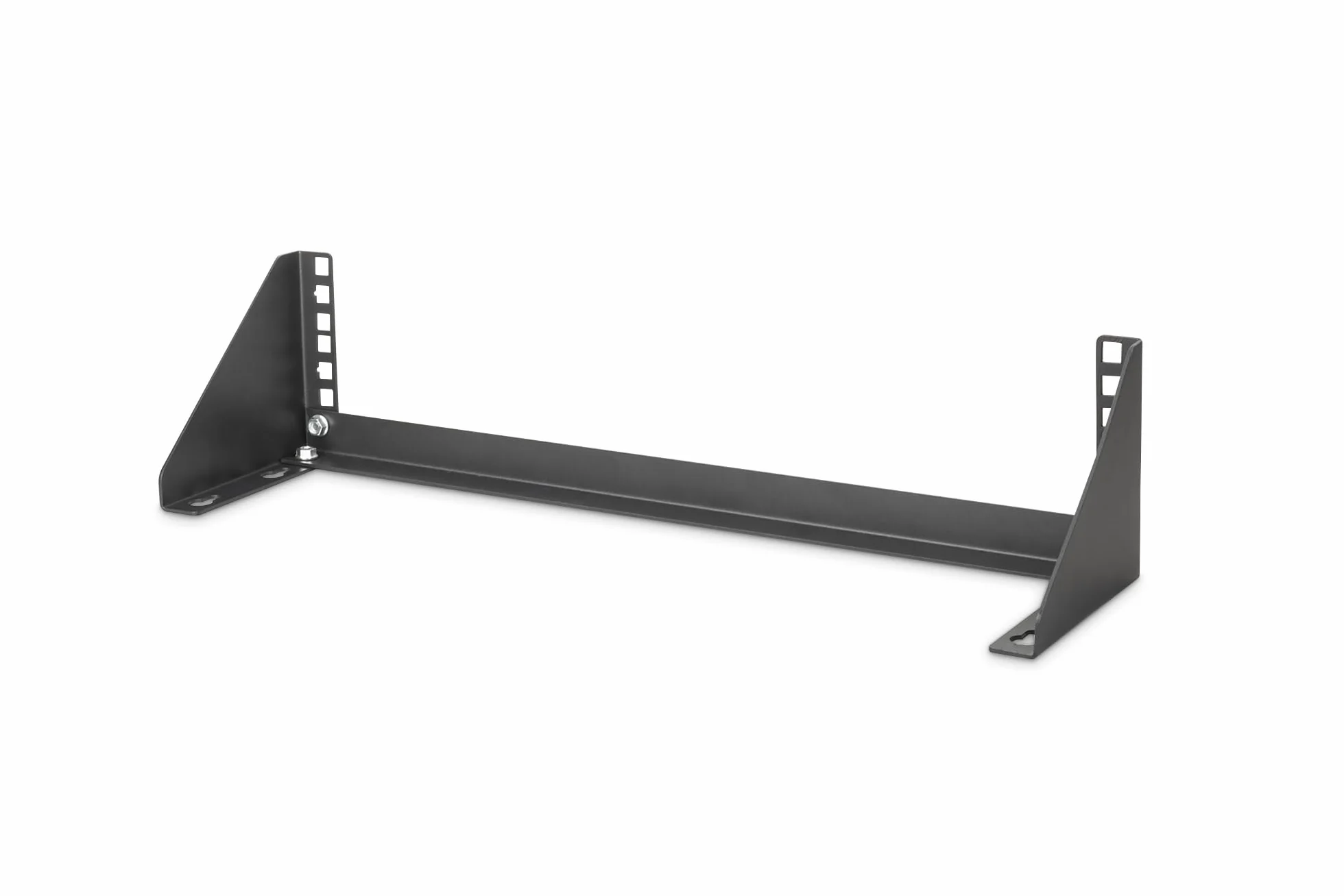 DIGITUS DN-48003 – Marco de 19 Pulgadas – 2U – Marco Universal para Equipos de 19 Pulgadas – Montaje Vertical en Pared – Sin Montar – para Accesorios de Audio y vídeo – 105 x 504 x 151 mm – Negro