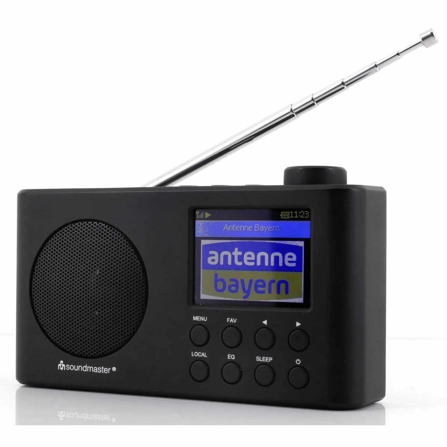 Soundmaster IR6500SW - Radio Portatil con WLAN, Radio FM - RDS, Radio Dab Plus, Recepción Bluetooth, Reproductor de Red UPnP, 150 Memorias, Ecualizador, CA/Batería Recargable, Toma de Carga USB-C