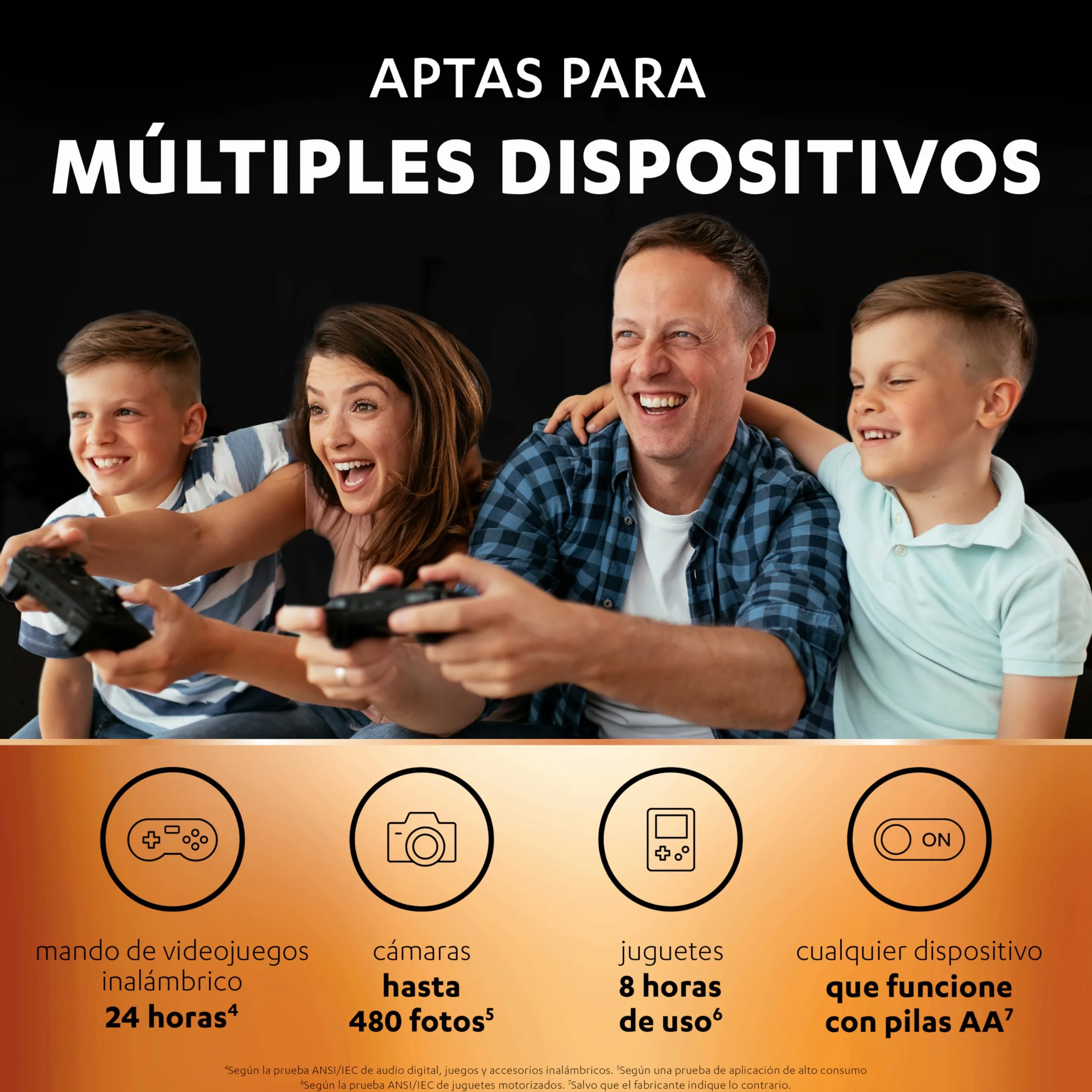 Duracell pilas recargables AA 2500 mAh NiMH Paquete de 4