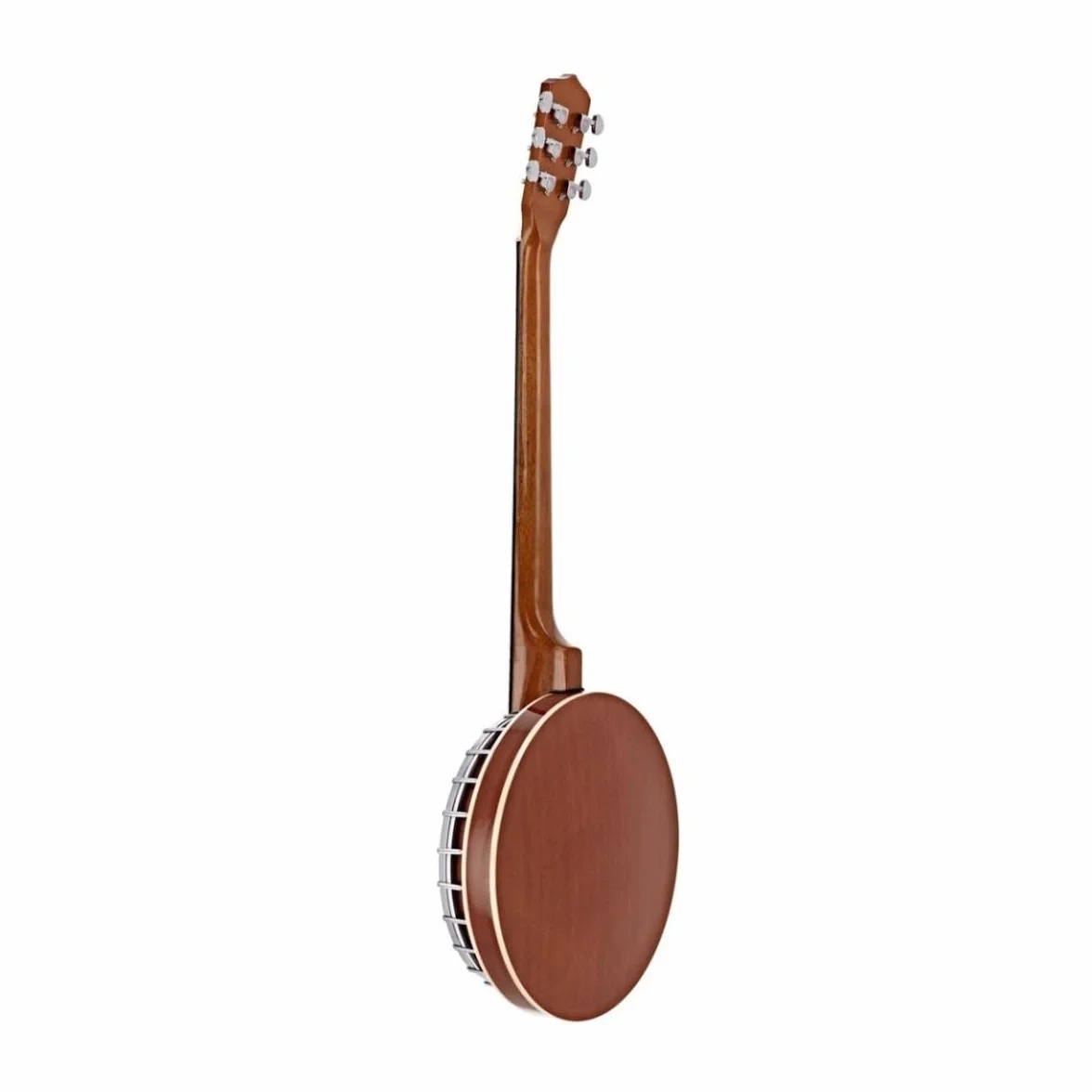 Gear4music Guitarra Banjo 6 Cuerdas con Funda y Afinador de Clavijero