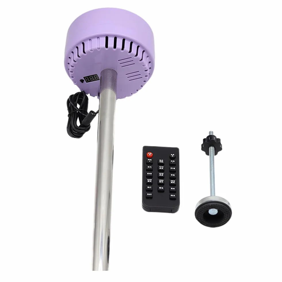 Máquina de Ruido para Contrarrestar el Ruido del Vecino del Piso de Arriba, Silenciador para Reducir el Ruido, Sacude Pisos para Reducir el Ruido del Vecino del Piso de Arriba (Morado)