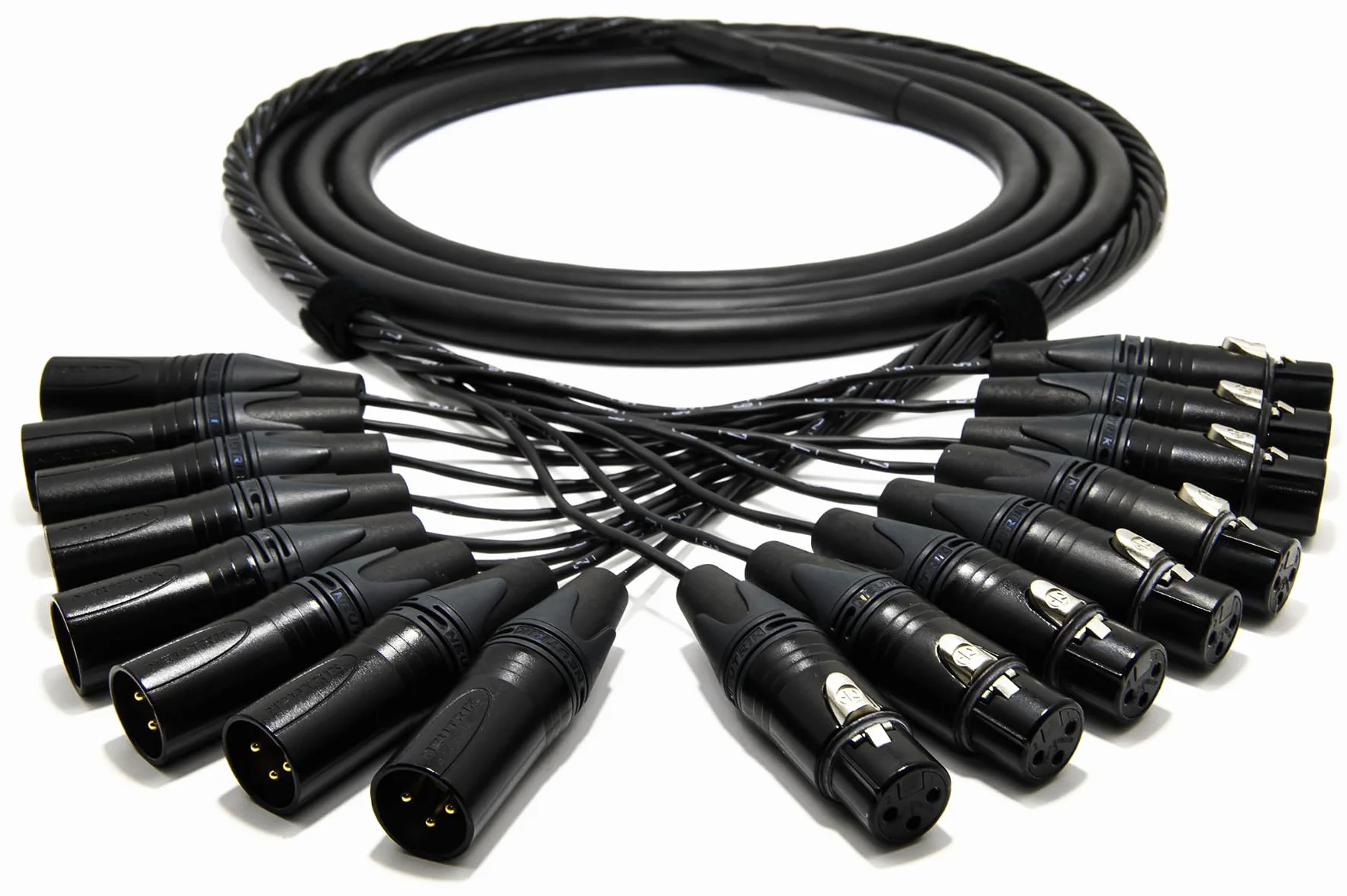 enoaudio Mogami 2932 8 Multicore analógico Cable Snake | Neutrik XLR macho – XLR hembra | HiFi - 2,0 m
