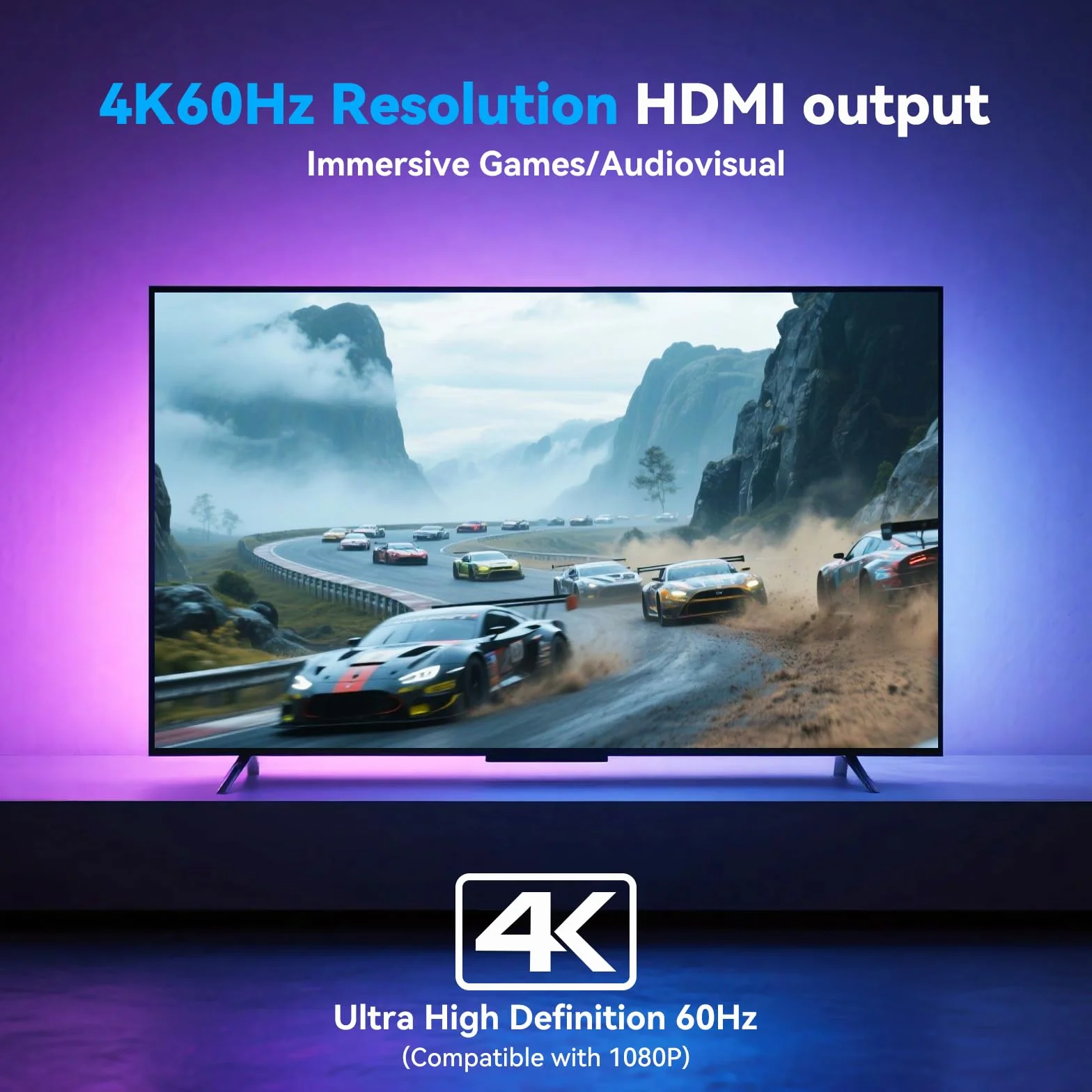 VEDINDUST HDMI ARC Audio Extractor Converter 4K@60Hz SPDIF TOSLINK Óptico 3.5mm LPCM 7.1 DTS DSD