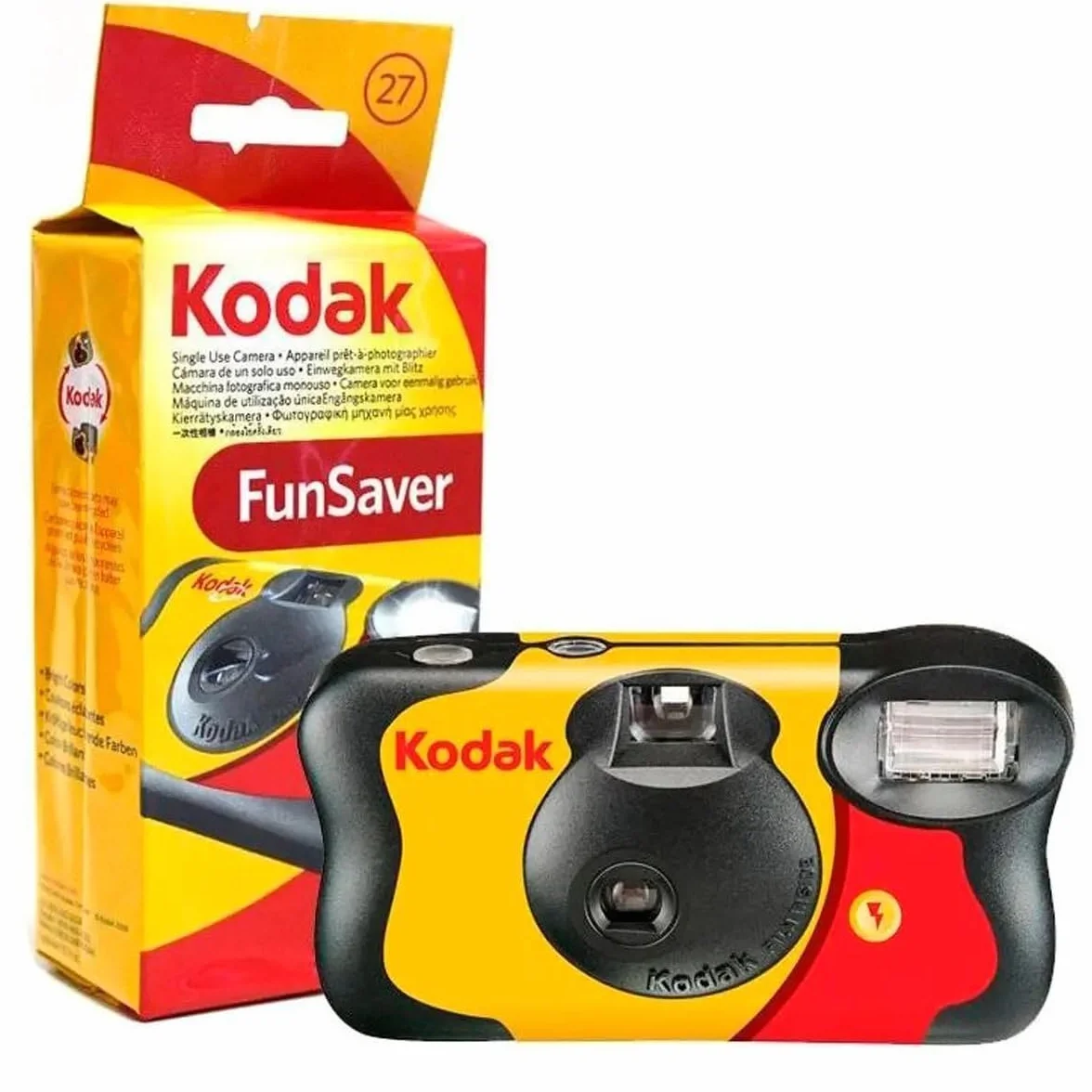 Kodak FunSaver Cámara de un solo uso, 27 fotos