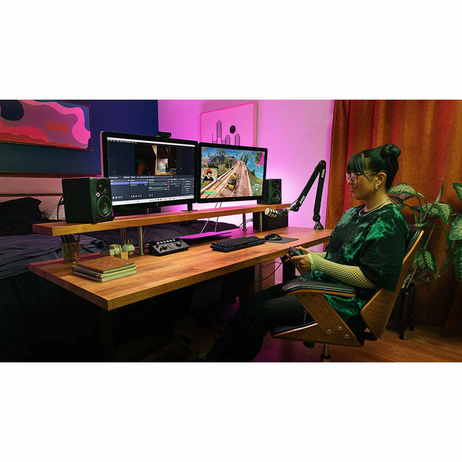 Mackie CR3.5BT - Monitores activos de estudio de 2 vías, altavoz Bluetooth con pies keepdrum