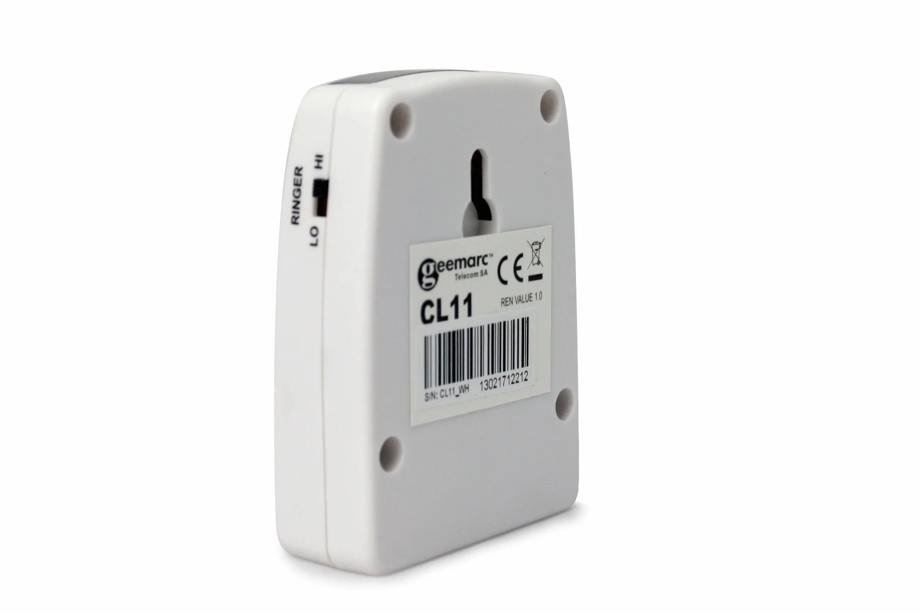 Geemarc Clearsound CL11 Amplificador de Sonido Blanco
