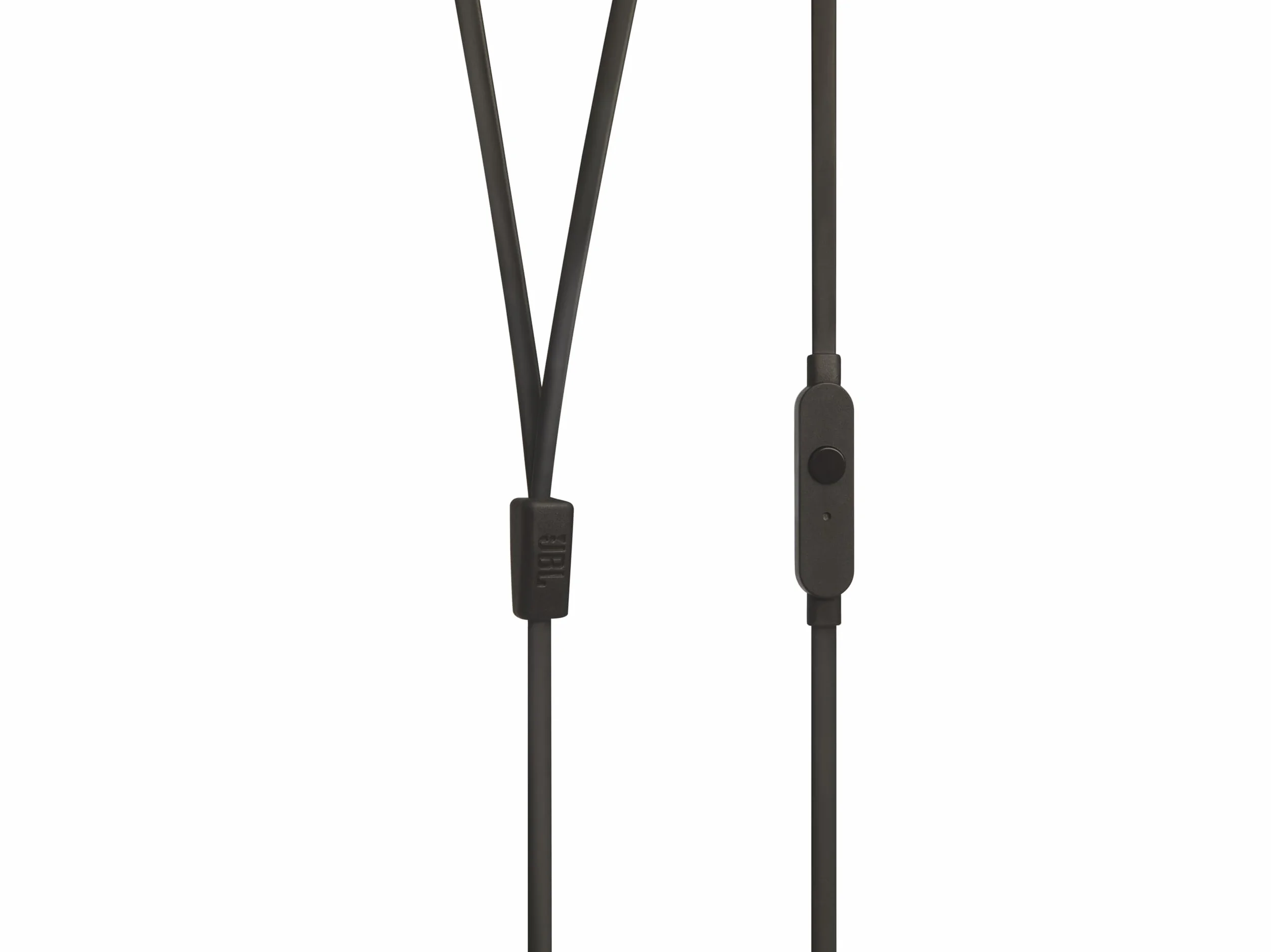 JBL T110 - Auriculares intraurales universales con mando a distancia y micrófono, color negro