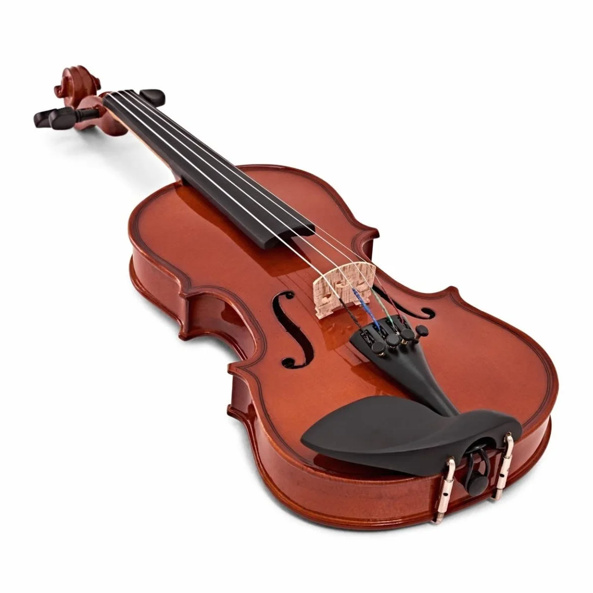 Violín de estudiante tamaño 1/10 de Gear4music con arco de resina y estuche