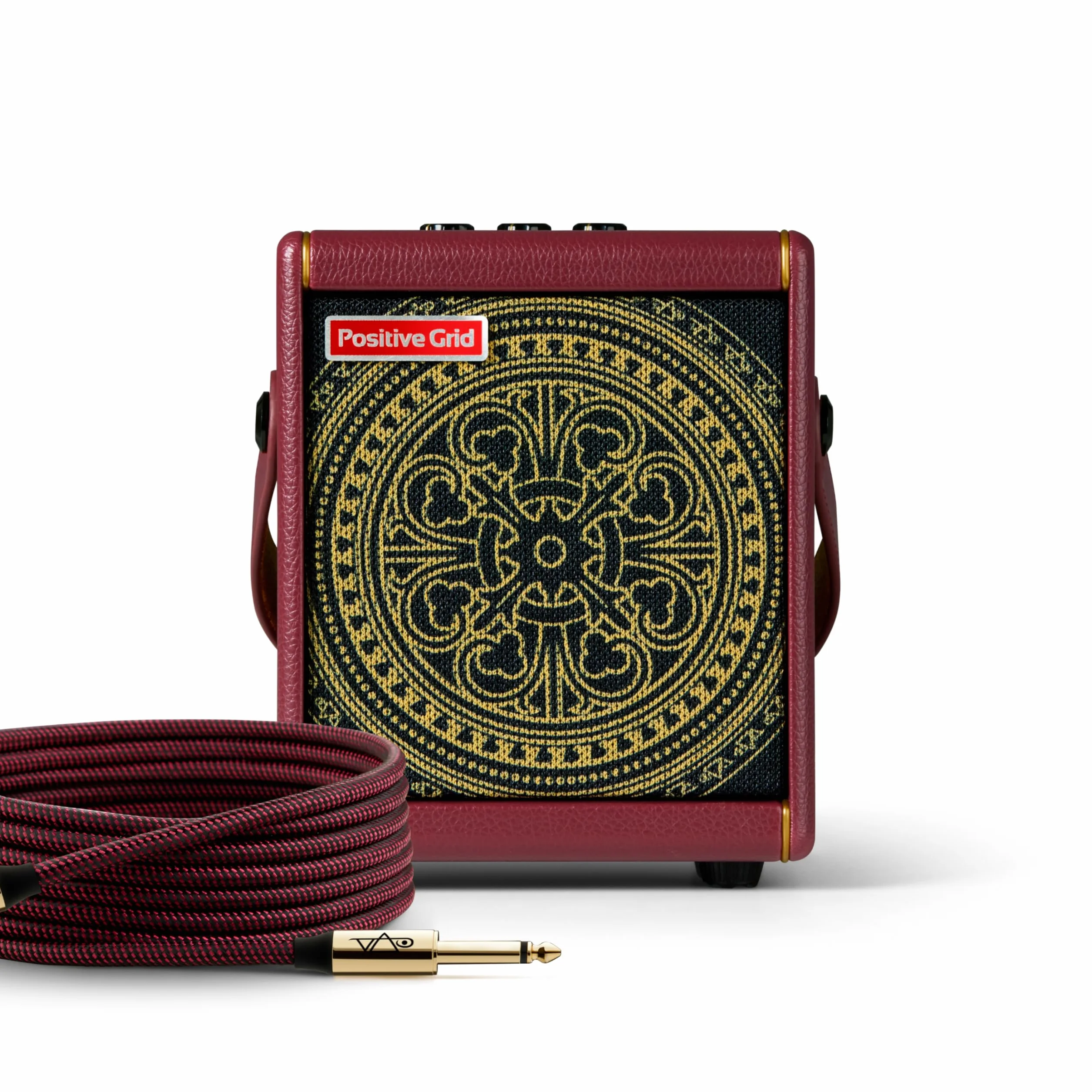 Positive Grid Spark Mini Vai Special Edition 10-Watt Portable Smart Guitar Amp and Bluetooth Speaker – Designed by Steve Vai