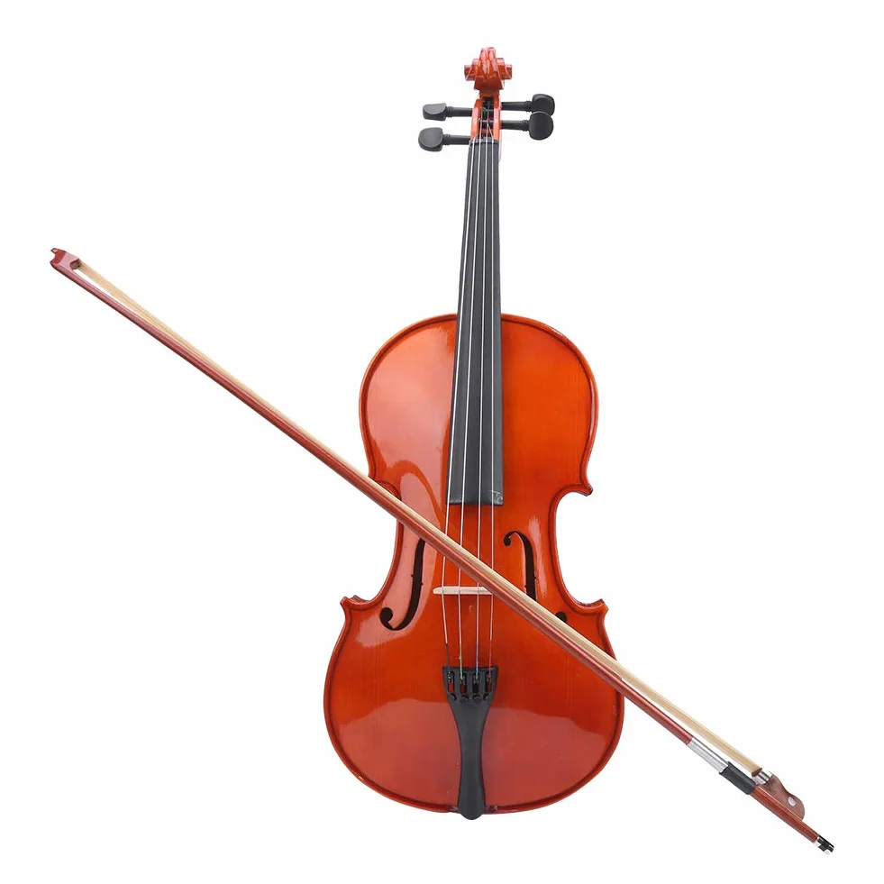 Viola de Madera Maciza de Abeto Viola, Estuche de Viola, Estuche para Uso para Principiantes de Violín, Entusiastas del Violín