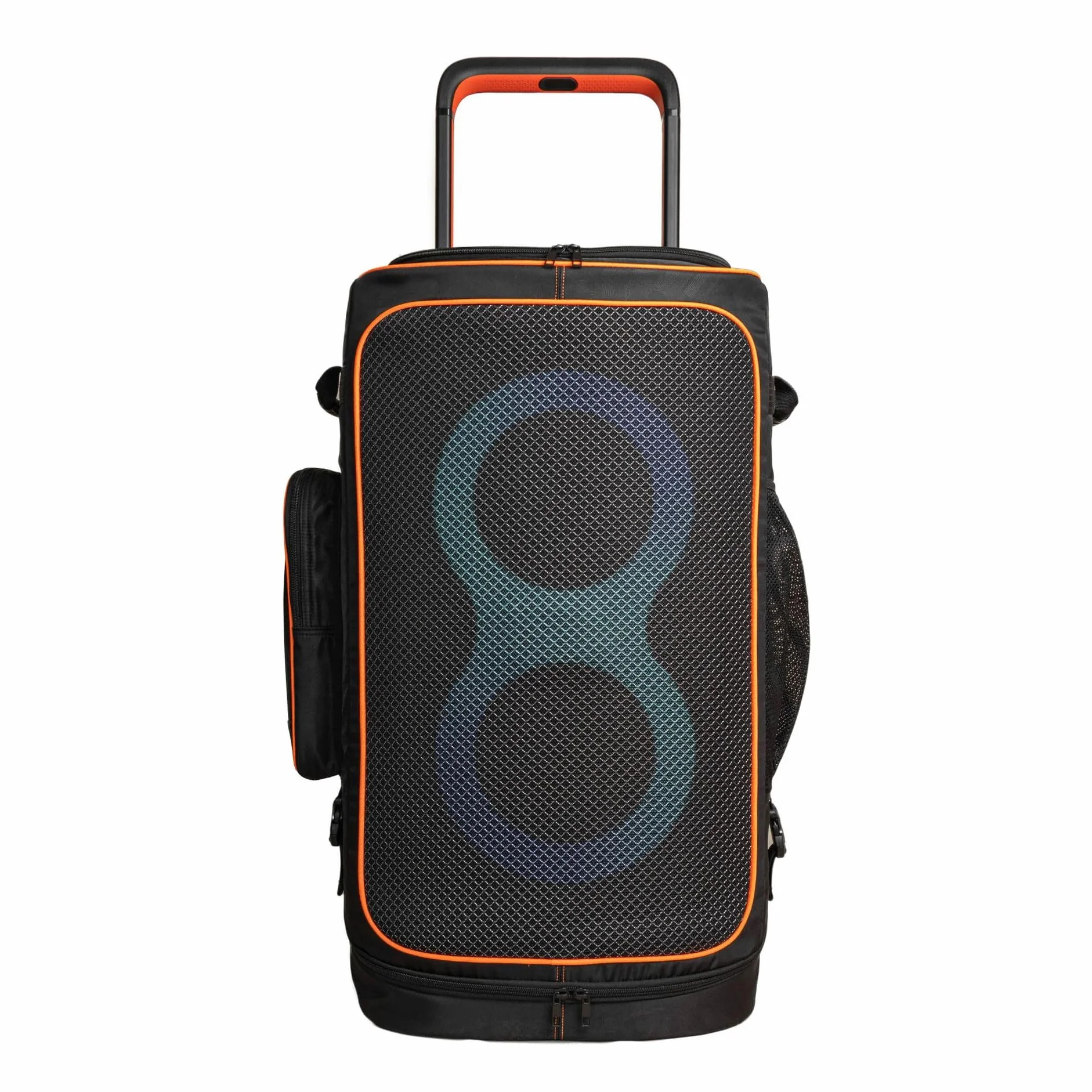Bolsa de carro para JBL PartyBox 520 - Funda protectora con ruedas y asas, almacenamiento portátil para altavoces y accesorios, bolsa de viaje duradera para DJs, fiestas al aire libre y