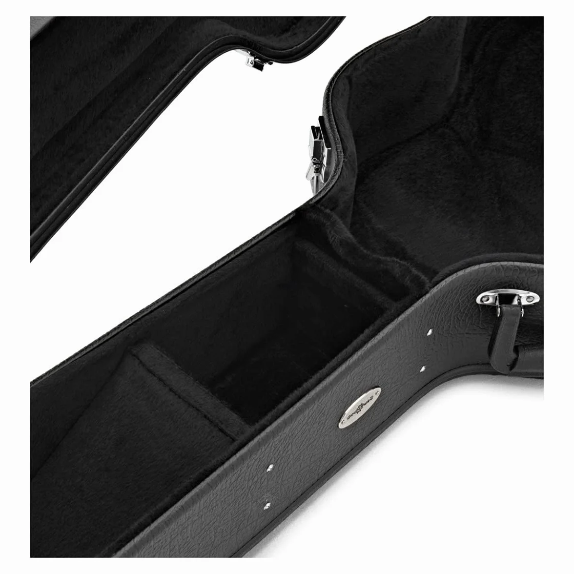 Funda Rígida para Guitarras Acústicas - Bloqueable con Forro de Felpa