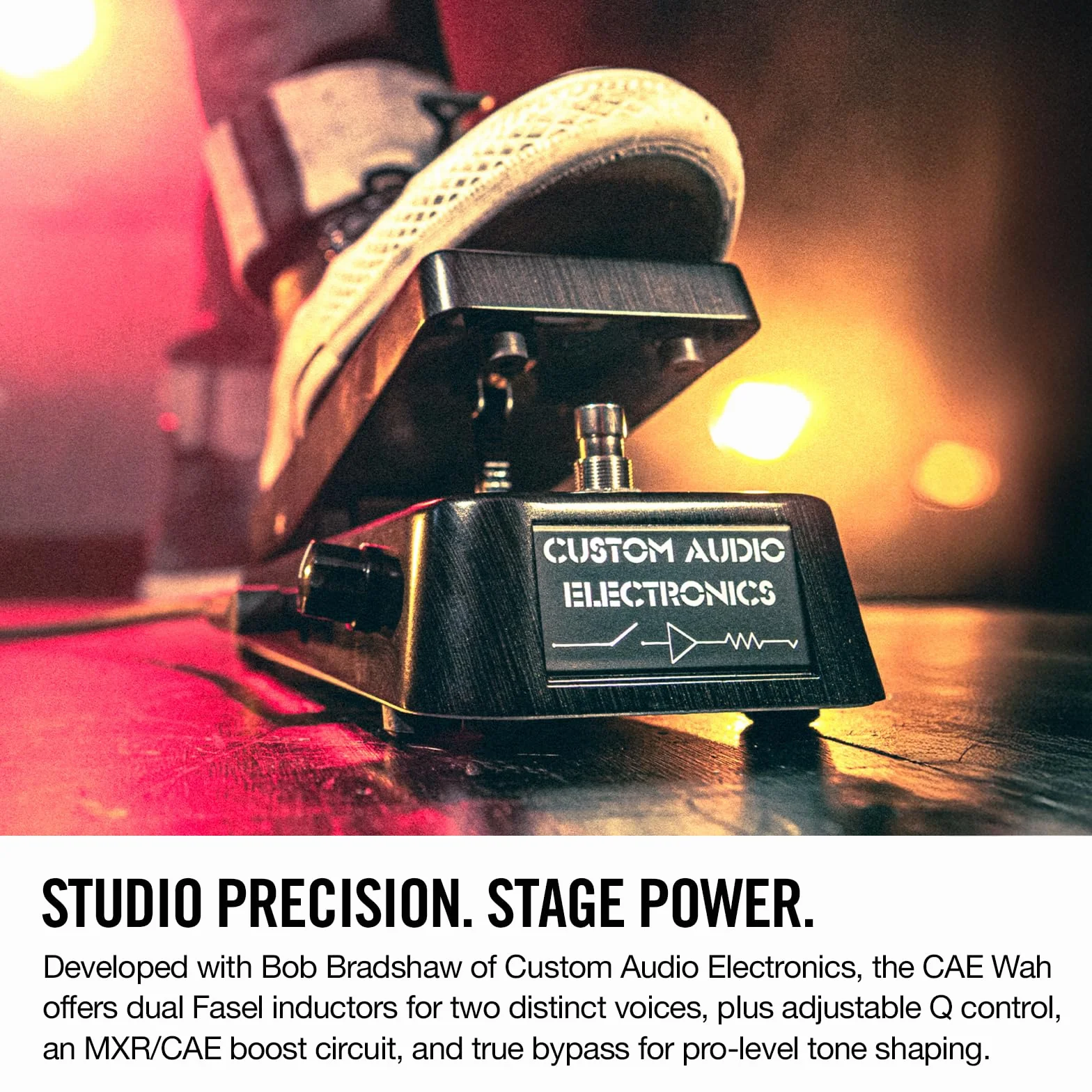 Dunlop Mc-404 custom audio electronics Dual inductor/wha
