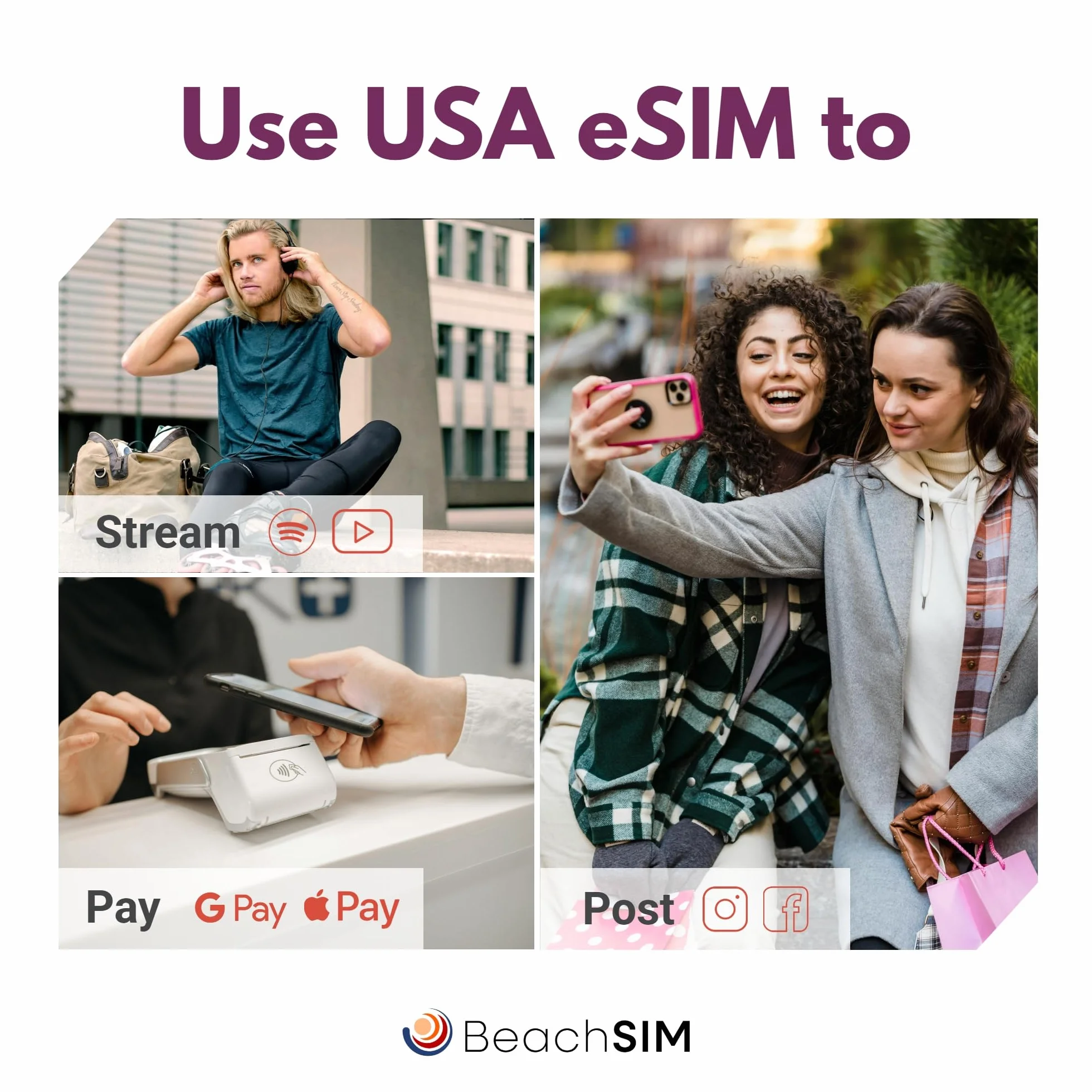 eSIM USA 30 días 10GB Prepago Solo Datos 4G/5G Activación Rápida