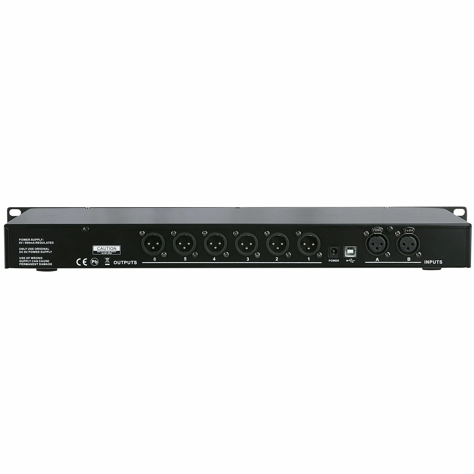 DAP DCP-26 MKII Digital Cross Over 2-in 6-out