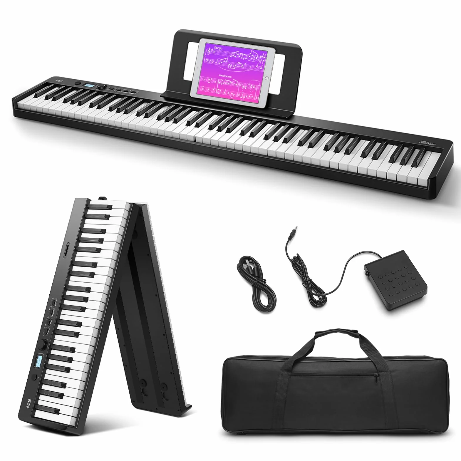 Eastar EP-10 88 Keys Fold Piano