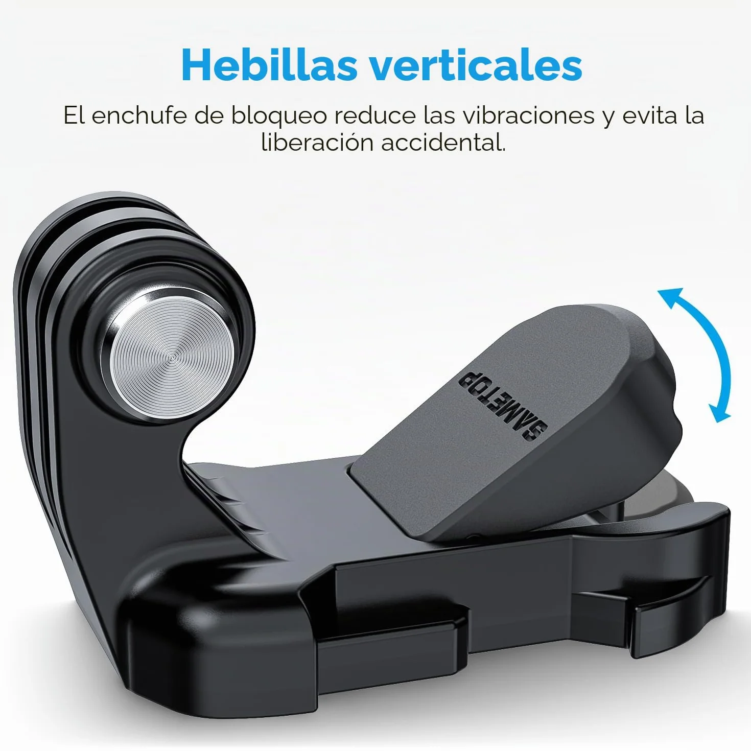 Pegatina Casco Soporte 3M Adhesivo Almohadillas Hebillas Tornillo Accesorios Compatible con GoPro Hero 13 12 11 10 MAX 9 8 7 6 5 Session dji Osmo Cámaras de Acción (12 en 1)