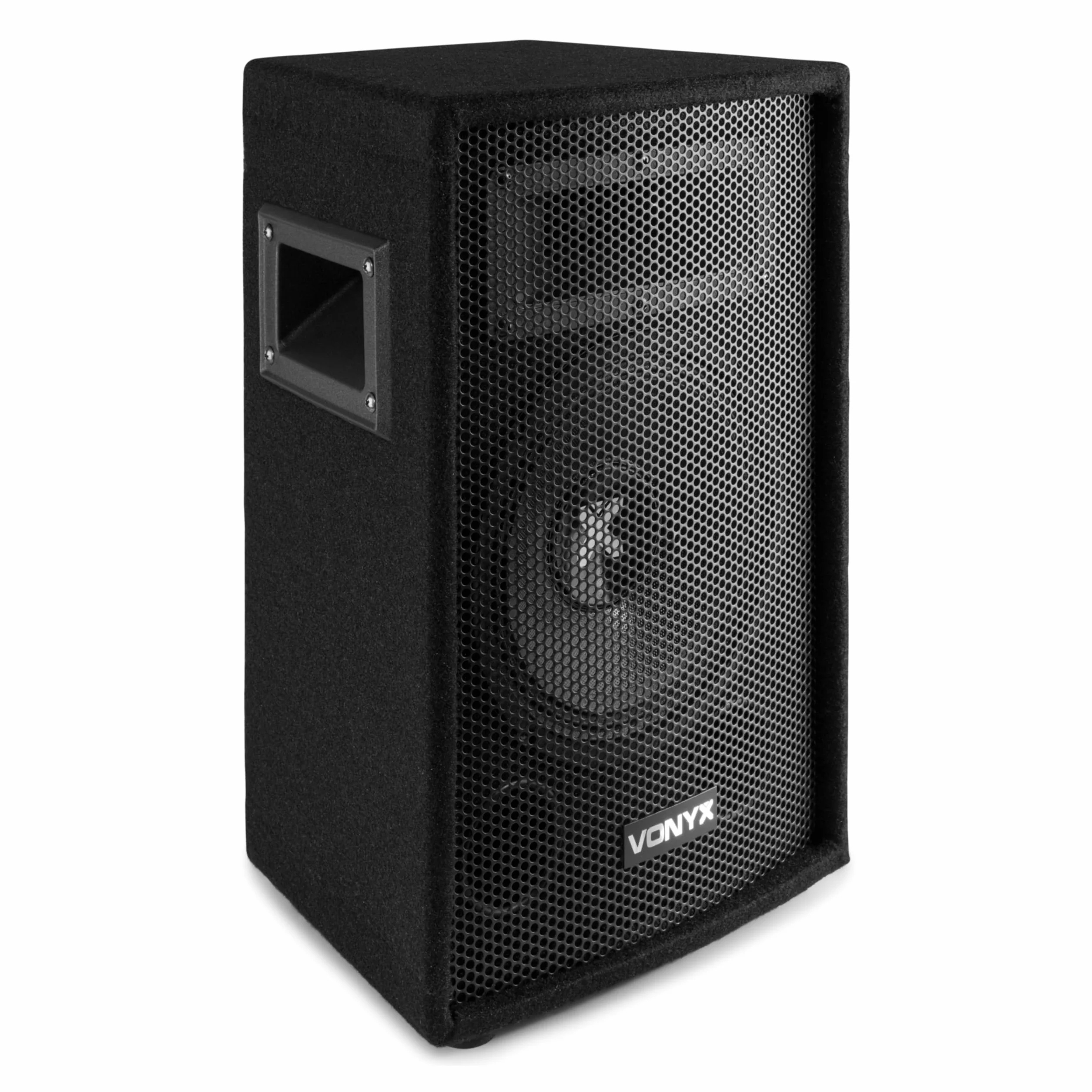 Vonyx Set de Altavoces PA, Cajas de música pasivas, Equipo DJ, 1700 W, 2 subwoofers, 2 Tapas, 2 Cables de Altavoz Bi-Amp, Sistema PA, para Fiestas, Conciertos y pequeños Festivales