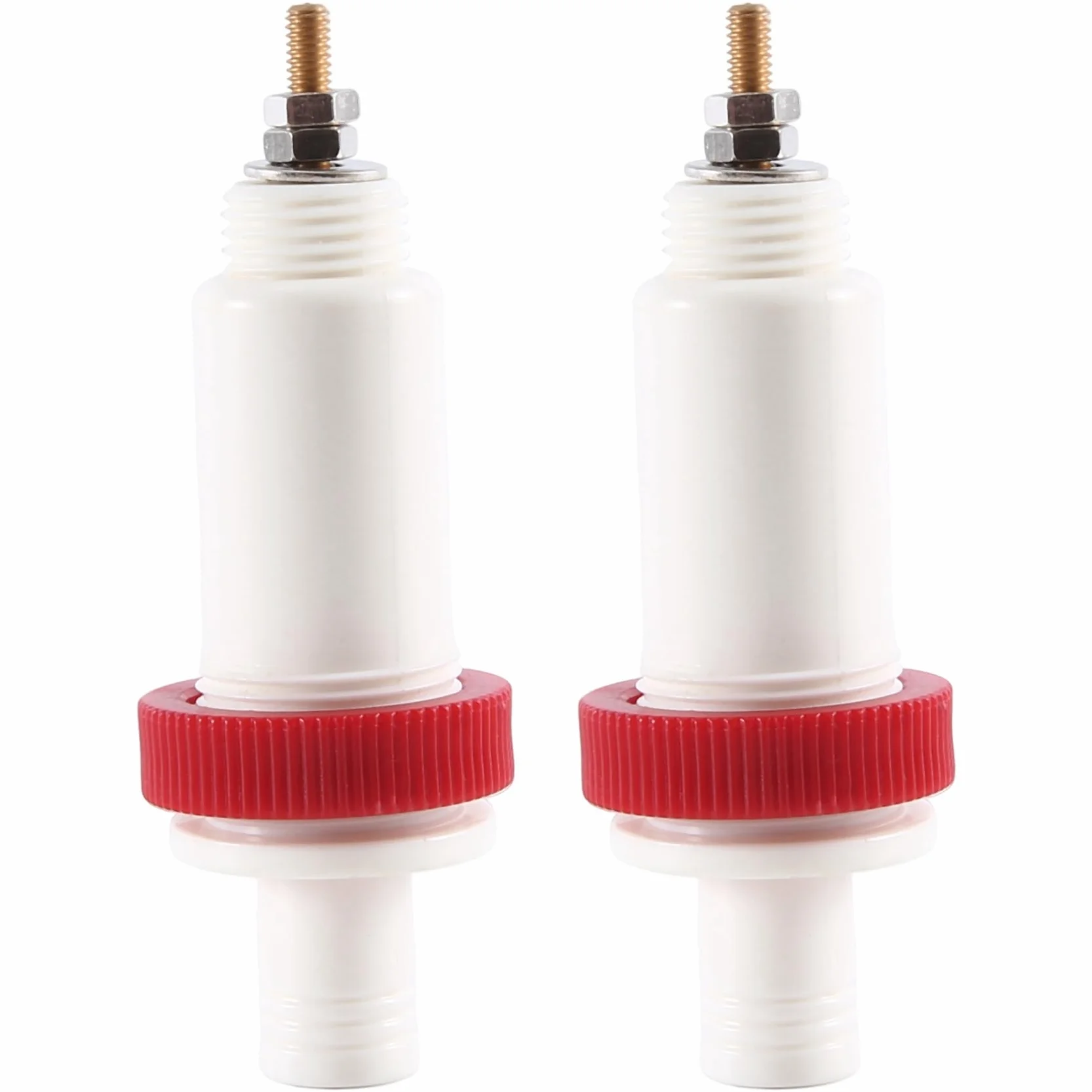 8 Pares Conectores Banana Cruzados de 4 mm 10Kv -30Kv Conector de Alto Voltaje Enchufe y Enchufe Instrumento de Prueba de Fuente de AlimentacióN