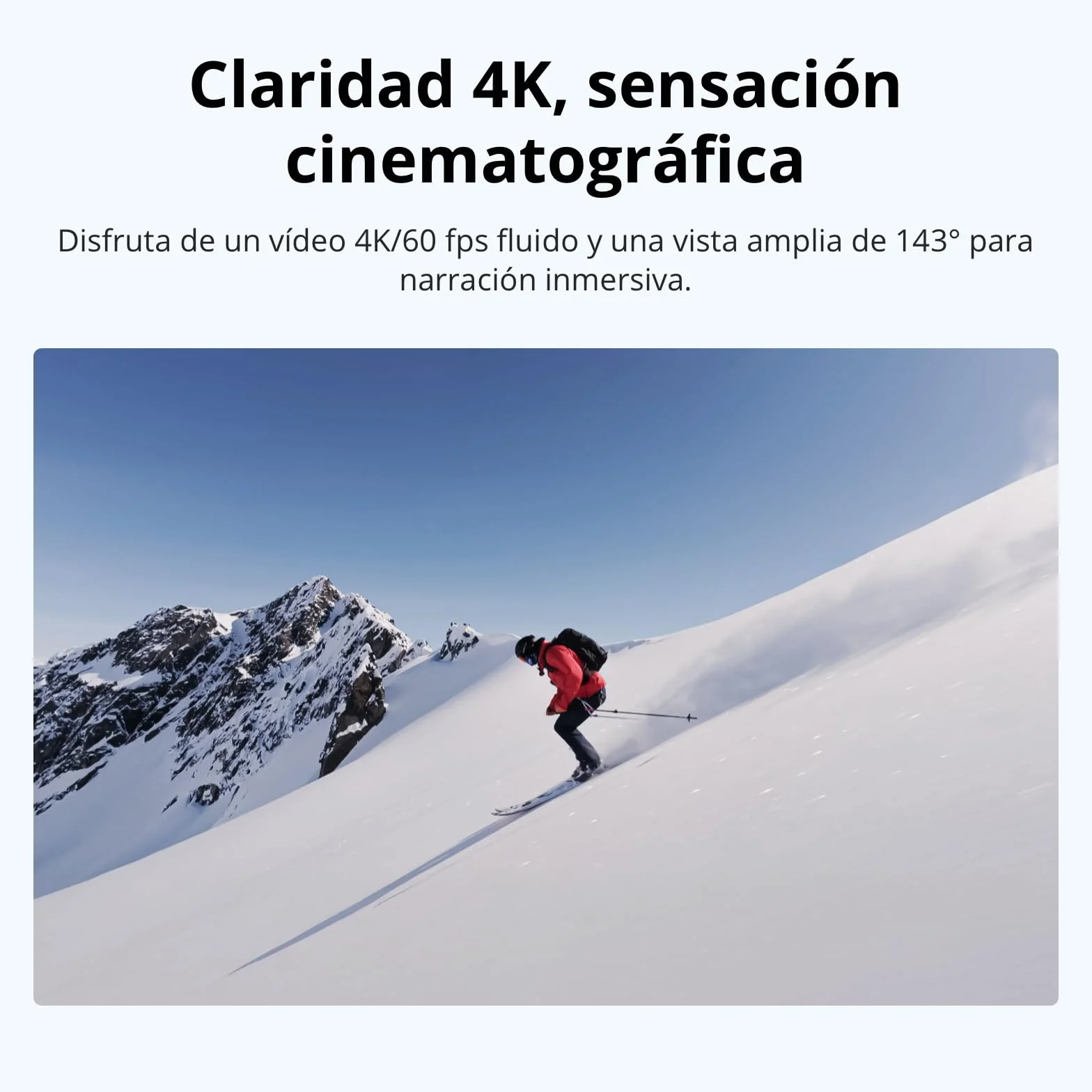 DJI Osmo Nano 128 GB Cámara 4K Vlogging Sensor 1/1.3 Pulgadas 143° Campo Visión Amplio