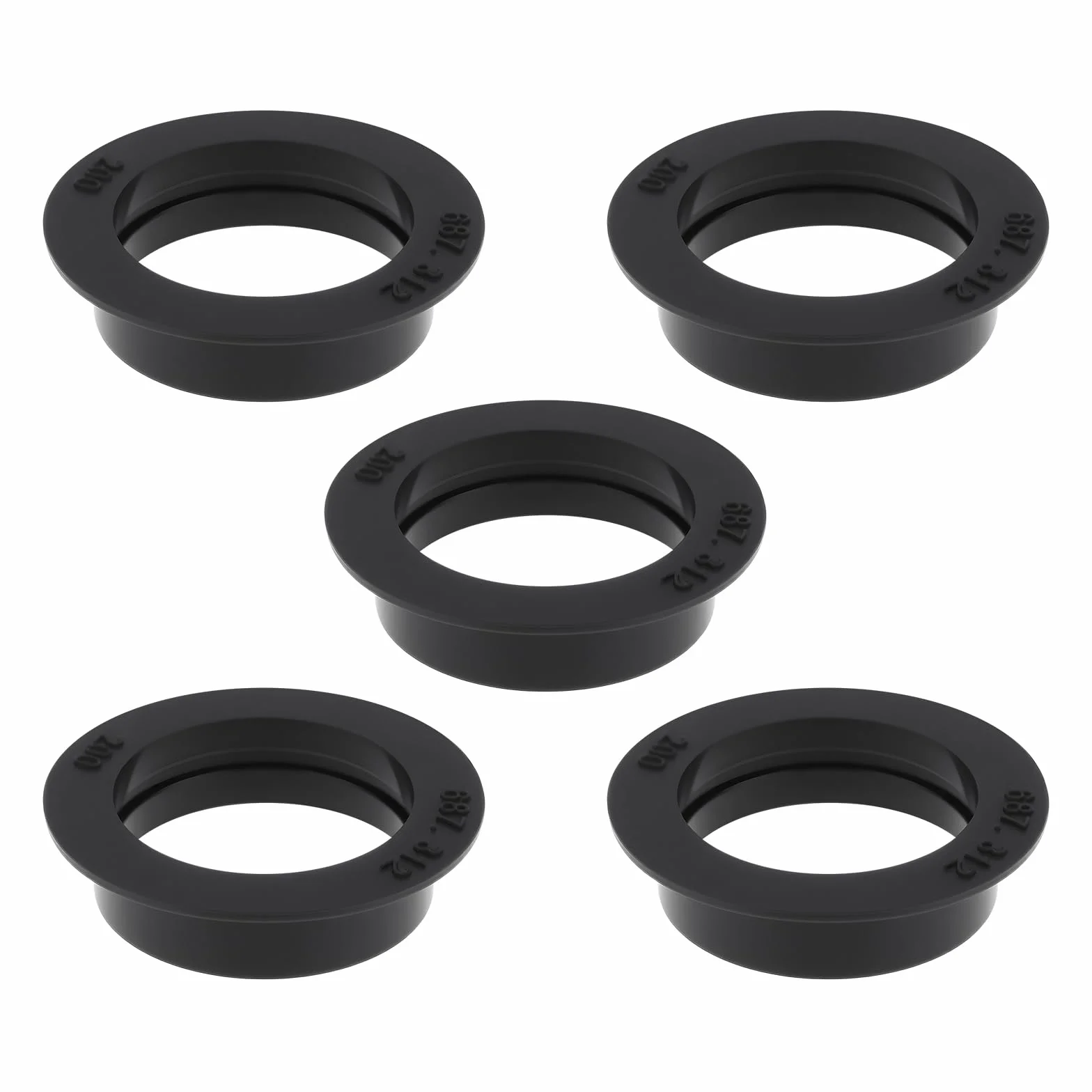 OTOTEC 5 Juntas Tóricas de Goma para Sensor de Aparcamiento Color Negro 247013 Compatibles con Audi 1S0919275