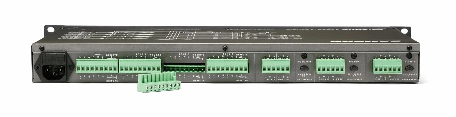 Divisor estéreo Samson S-Zone con 4 canales