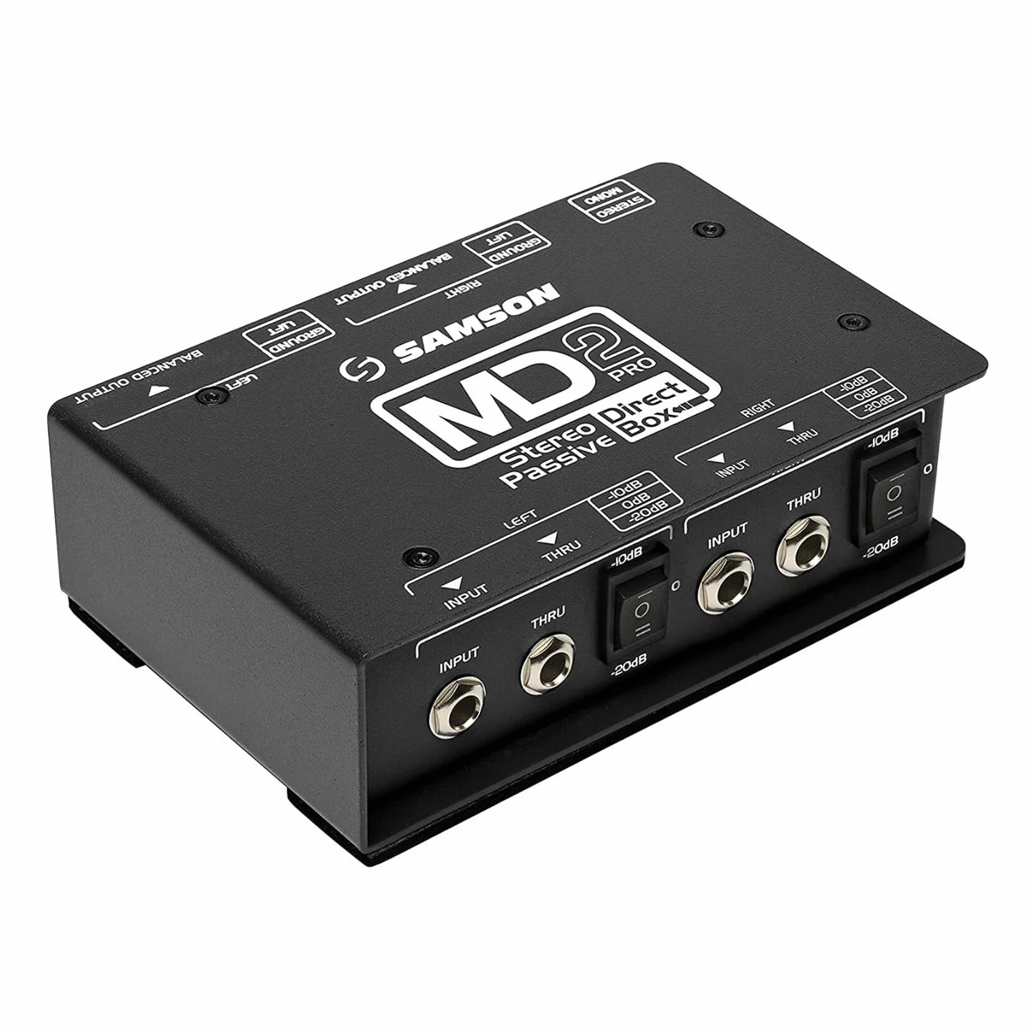 Samson S-Max MD2Pro - Stereo Passive Direct Box - PROCESSOR