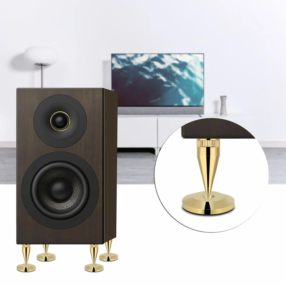 Almohadilla de altavoz 8 pares 6 x 36 mm Cobre Aislante de pico Base de soporte