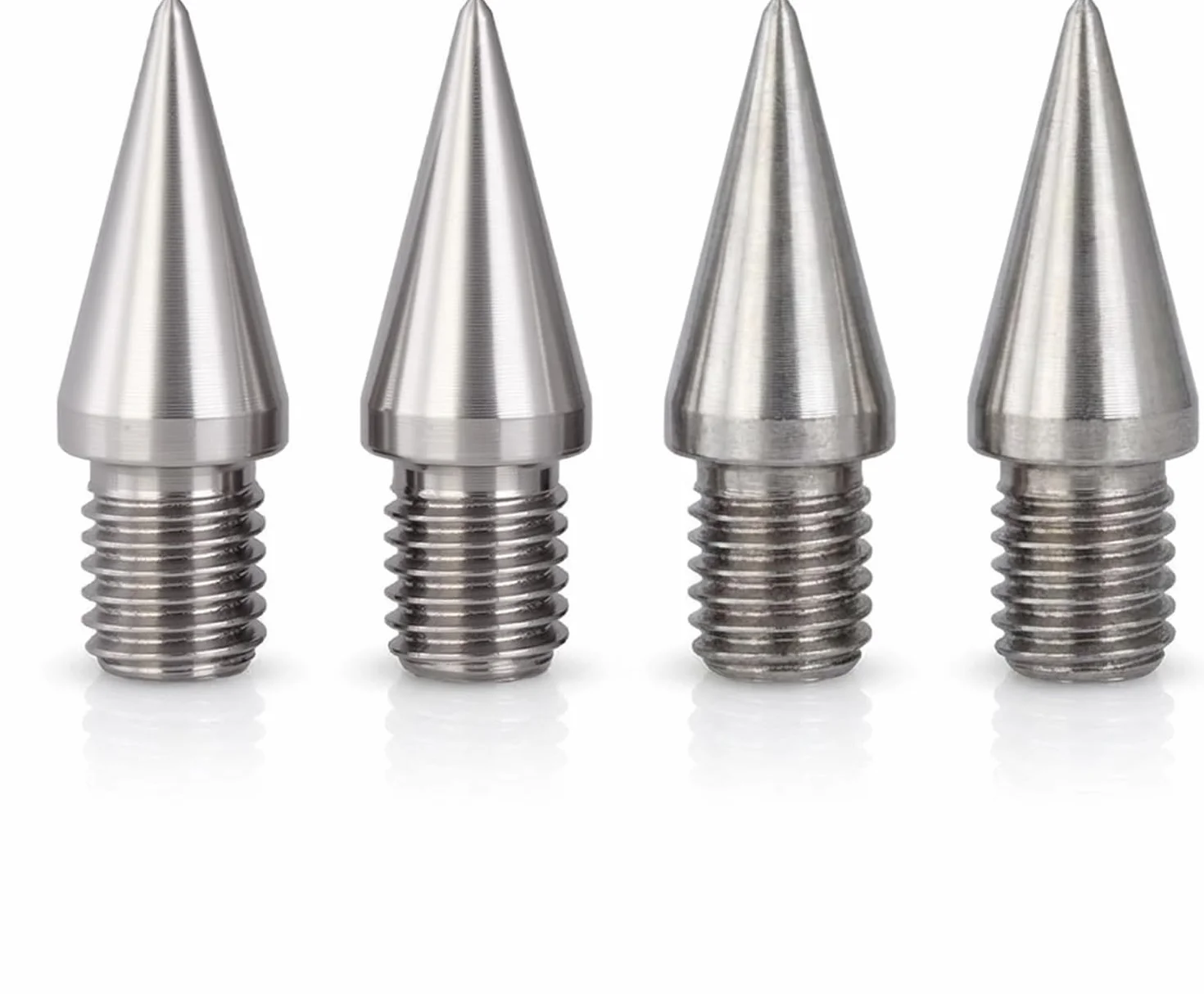 PrecisionGeek M8 Acero Inoxidable Puntas/Spikes de desacople para Altavoces (Conjunto de Cuatro)