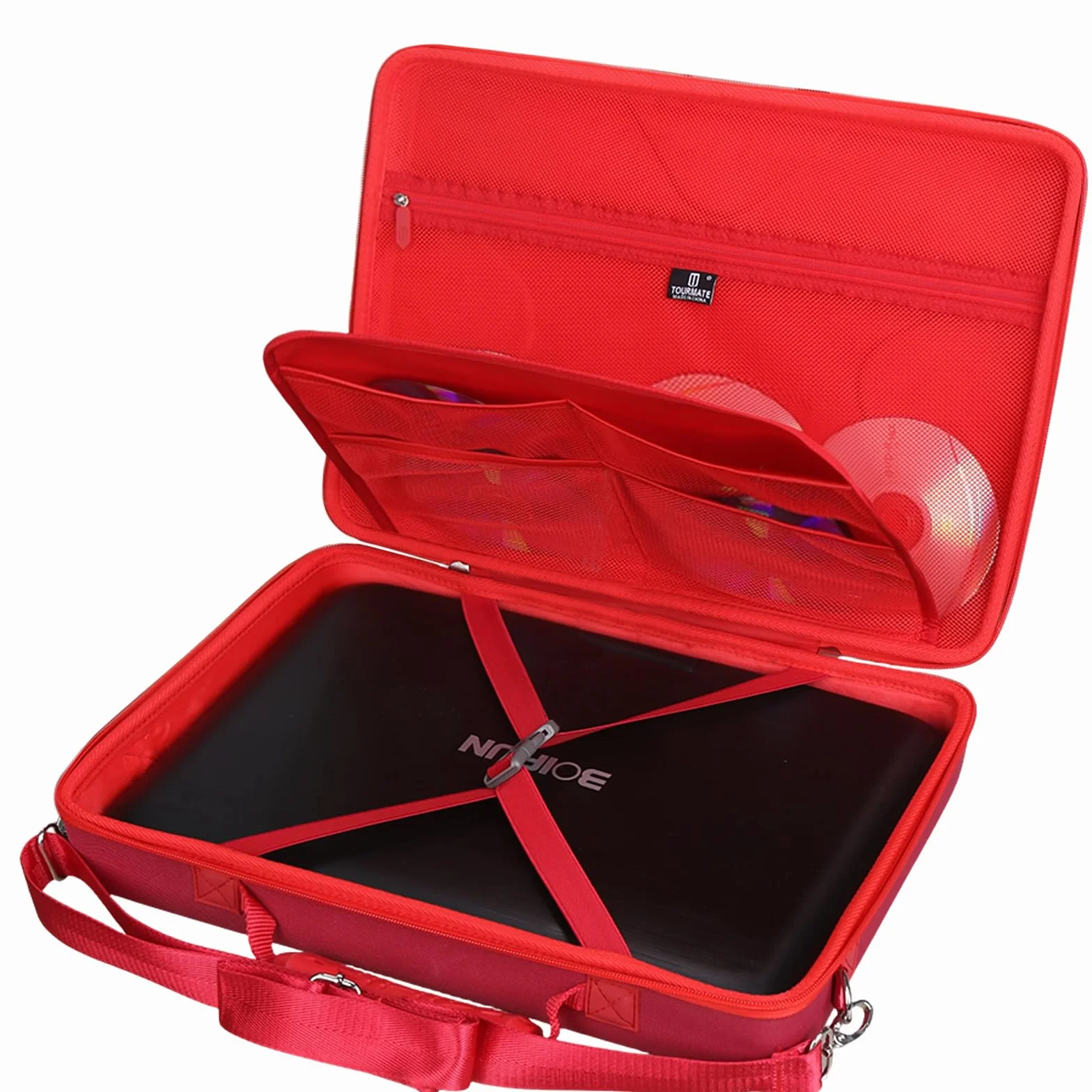 Tourmate Funda rígida de almacenamiento para reproductor de DVD portátil BOIFUN/POFOTO/YOTON de 17.5 pulgadas, 16.9 pulgadas, 15.5 pulgadas, PJGCWB 16.9 pulgadas, POFOTO 15.7 pulgadas (solo caja