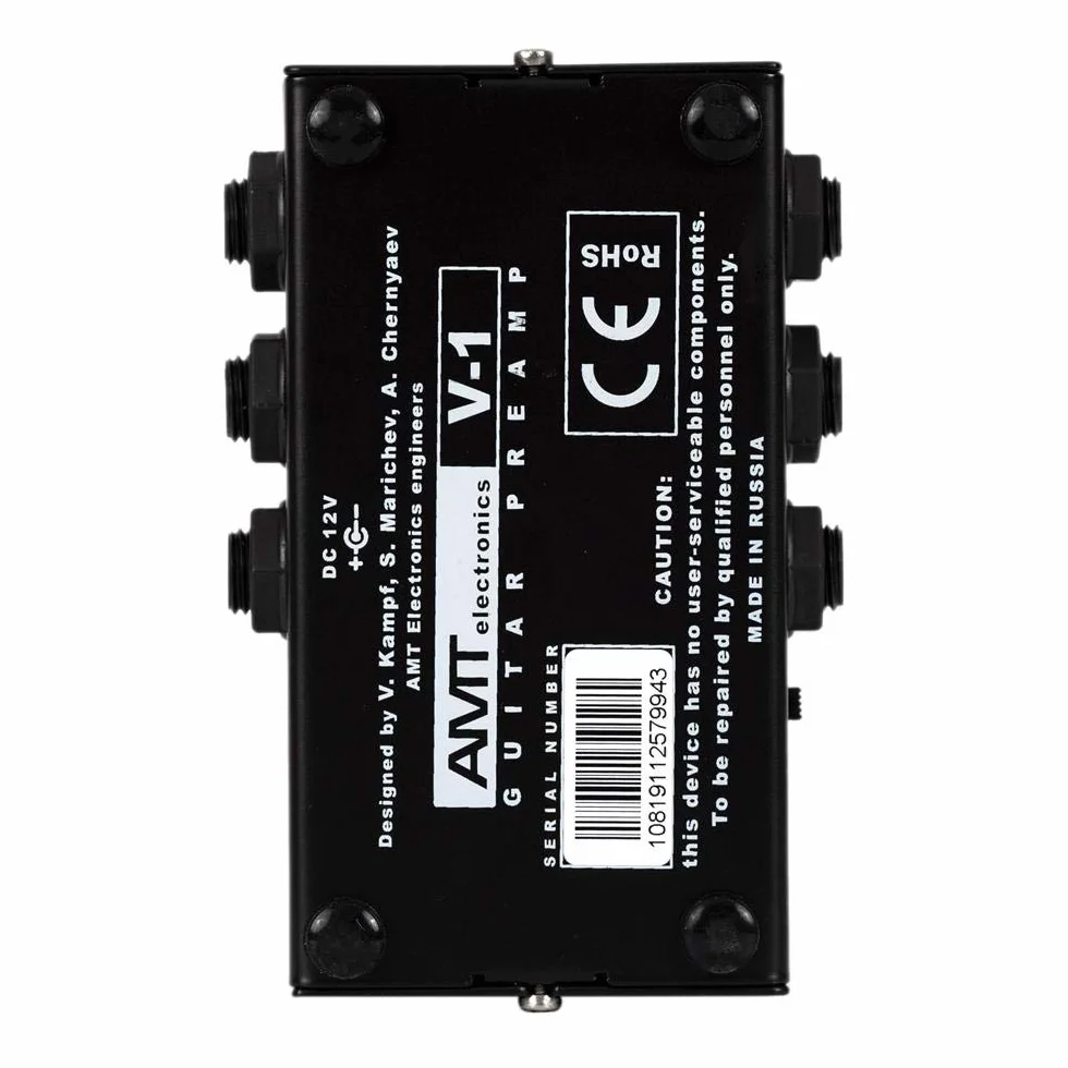 AMT V1-1 - Preamplificador de guitarra JFET con cab.sim (VOX emulate)