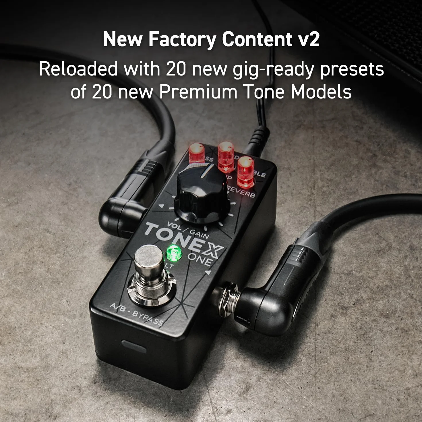 IK Multimedia Micropedal TONEX One AI multiFX: modelo Tone cualquier amplificador de guitarra eléctrica, pedal de guitarra, pedal de distorsión, pedal de overdrive u otros efectos de guitarra
