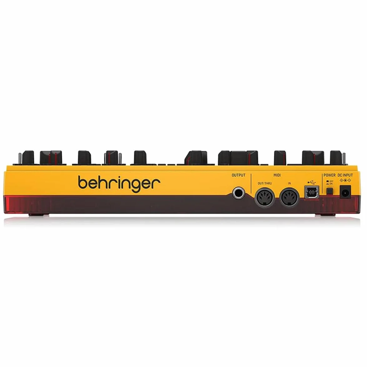 Sintetizador de línea de bajo analógico Behringer TD-3-MO-AM "Modded Out" con VCO, VCF controlable por MIDI y oscilador de subarmónicos