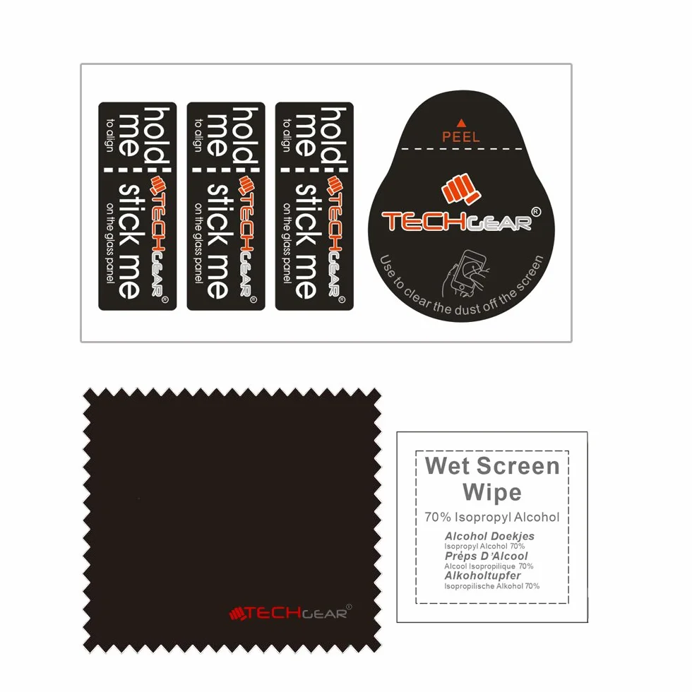 TECHGEAR 2 Piezas Protector Pantalla Vidrio Templado para Amazon Kindle Paperwhite 5 / Signature / Kids 6.8" 2021