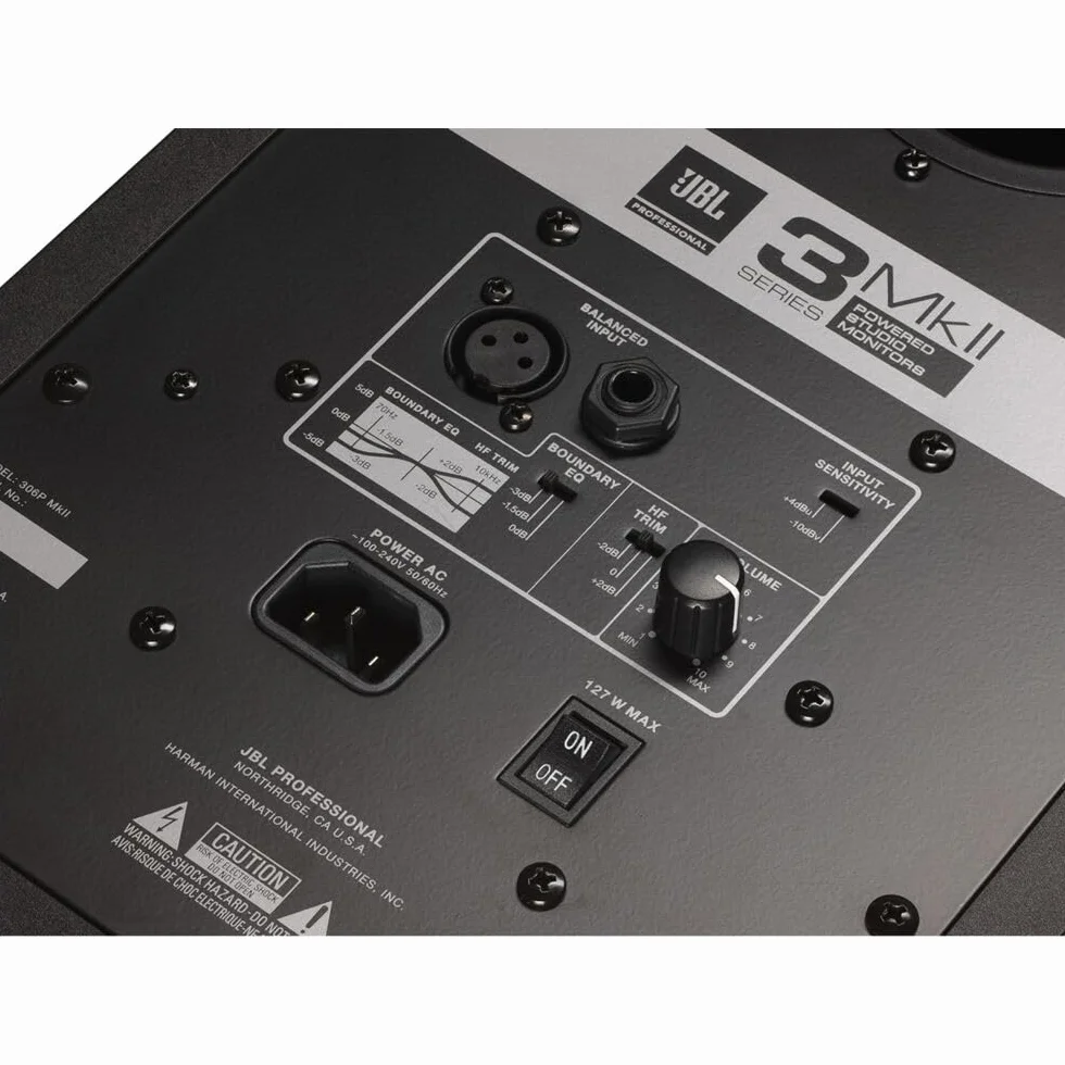 JBL 306P MKII Studio reference monitor