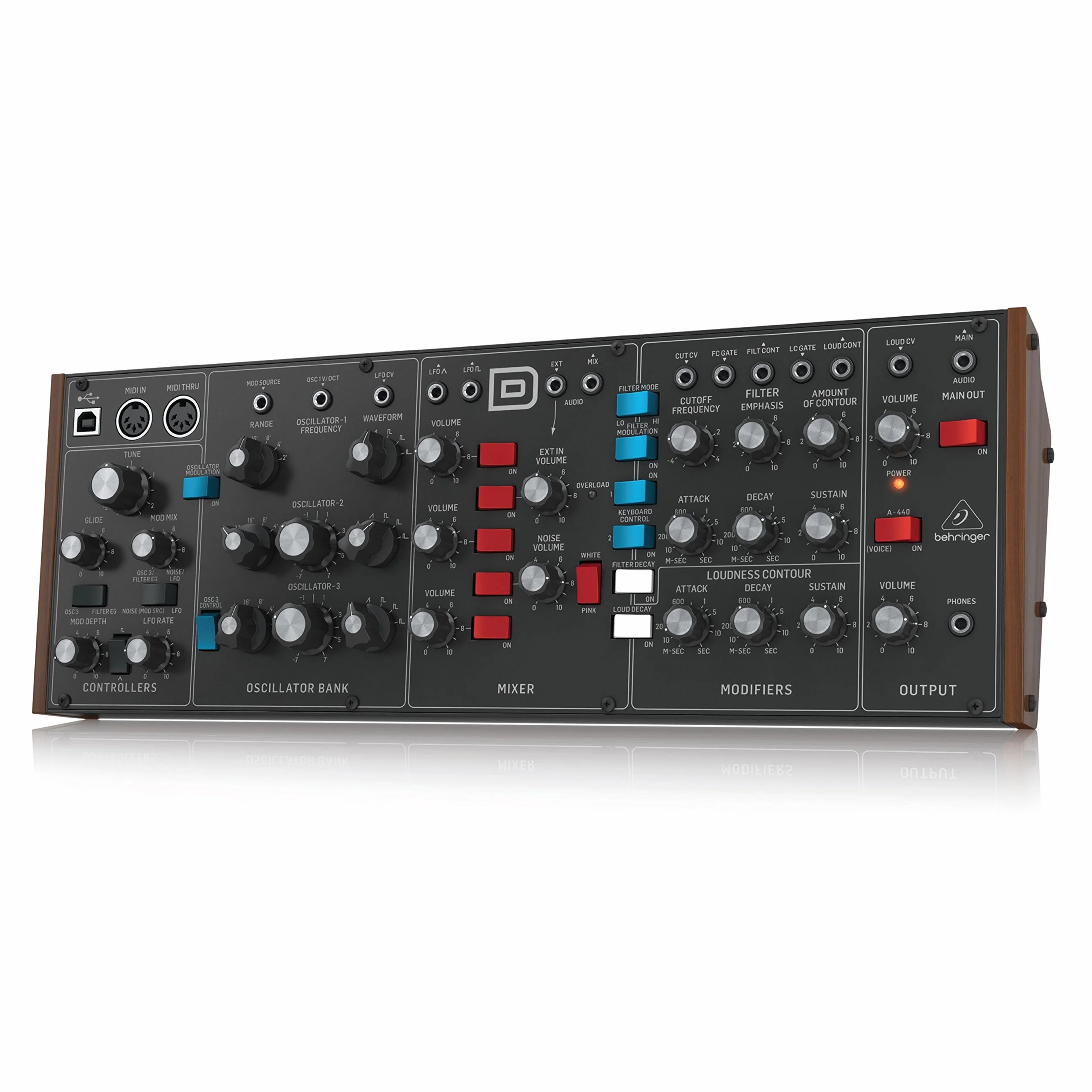 Behringer MODEL D, Negro (Black)