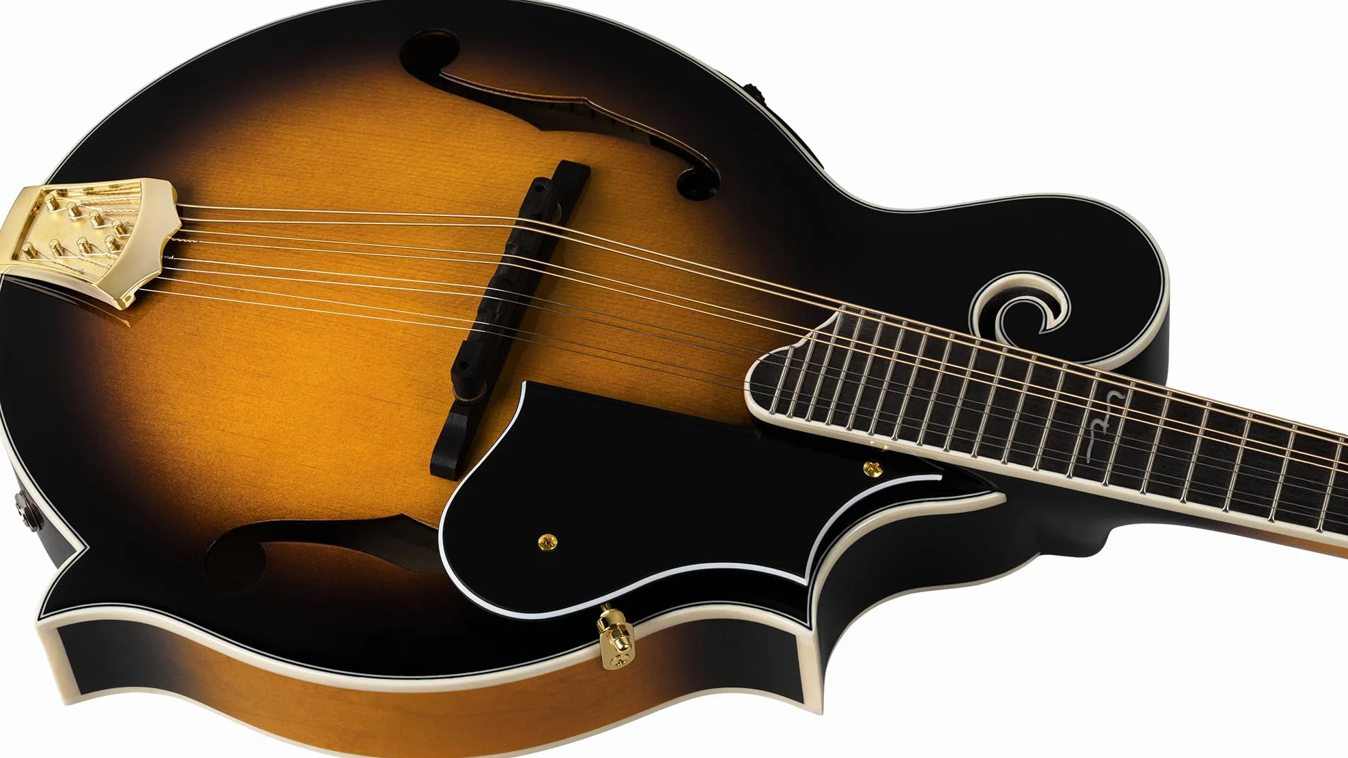 ORTEGA Mandolin F-Style Series Incluye funda y Preamp TS Color Tabaco Sunburst RMFE90TS