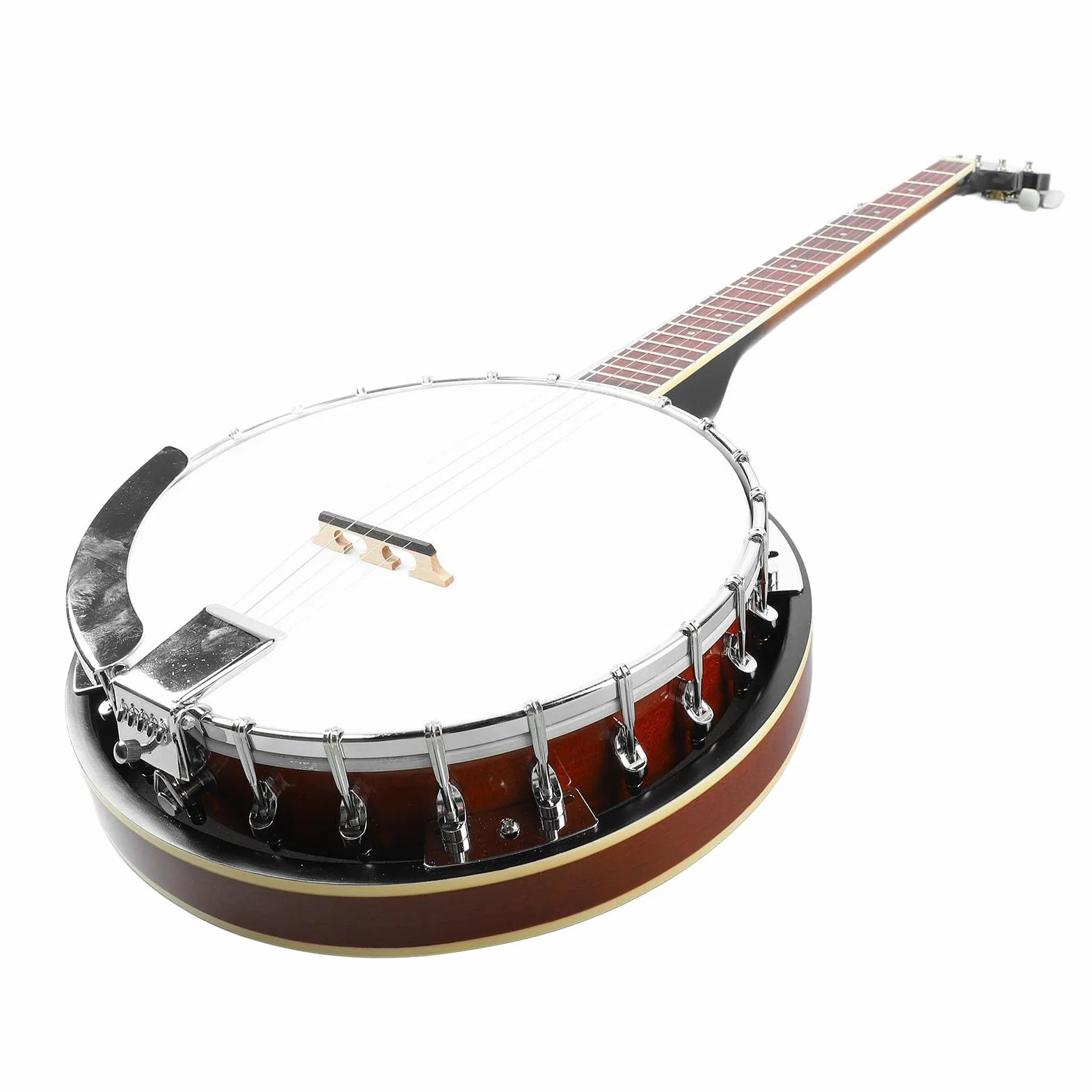 Banjo de 5 Cuerdas, Banjo de 5 Cuerdas Instrumento Musical de Cuerdas Profesional con Llave para Principiantes Adultos