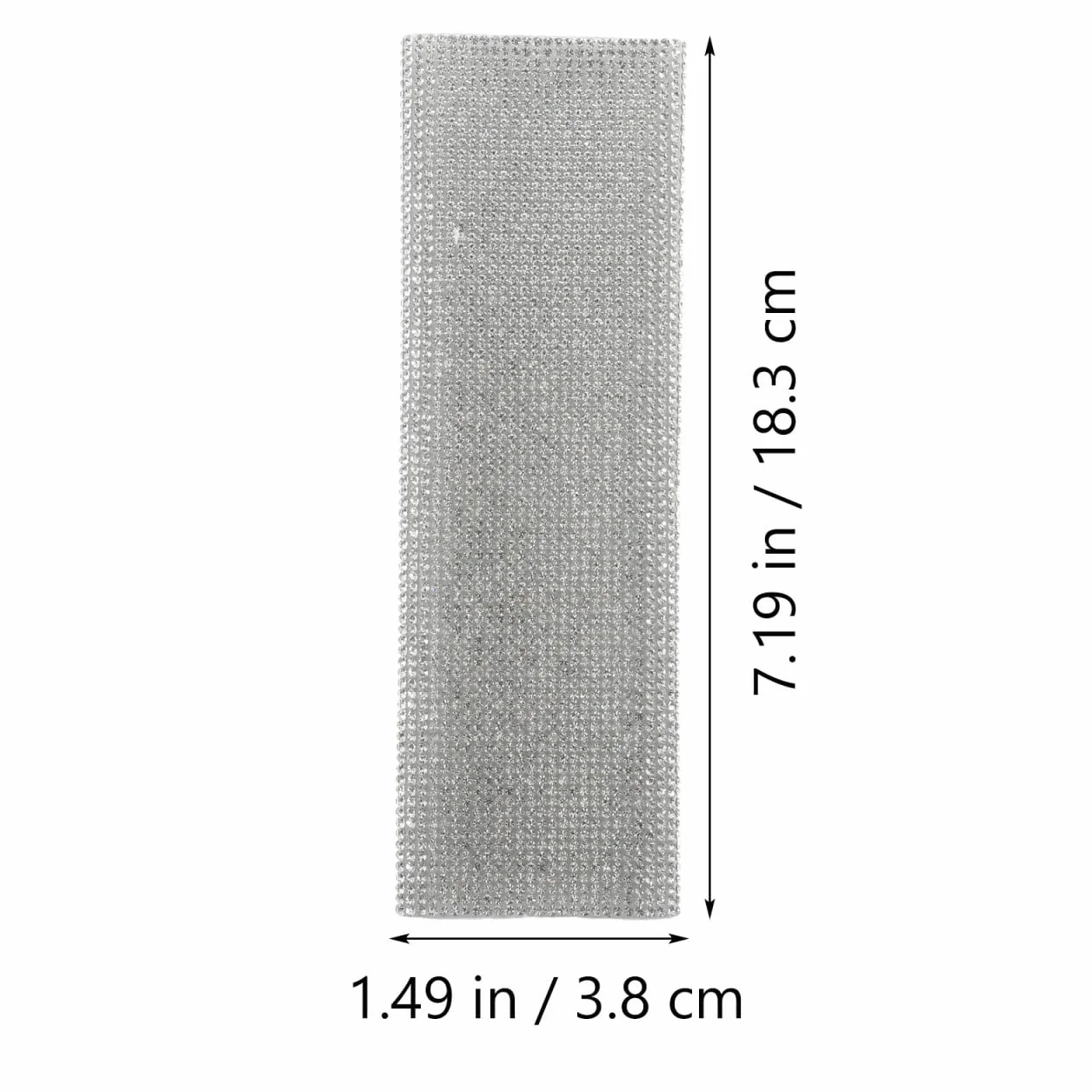 Toyvian Funda con Diamantes de Imitación para Micrófono Inalámbrico, Cubierta Brillante Decorativa para Cantantes y Presentadores, Accesorio de Lujo para Escenario Karaoke y Fiestas Fácil de Poner